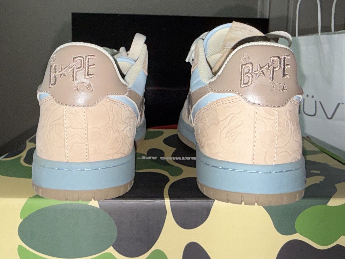 Bape A Bathing Ape Court Sta ‘ beige ’ Size US 9 / EU 42 - 3 Thumbnail