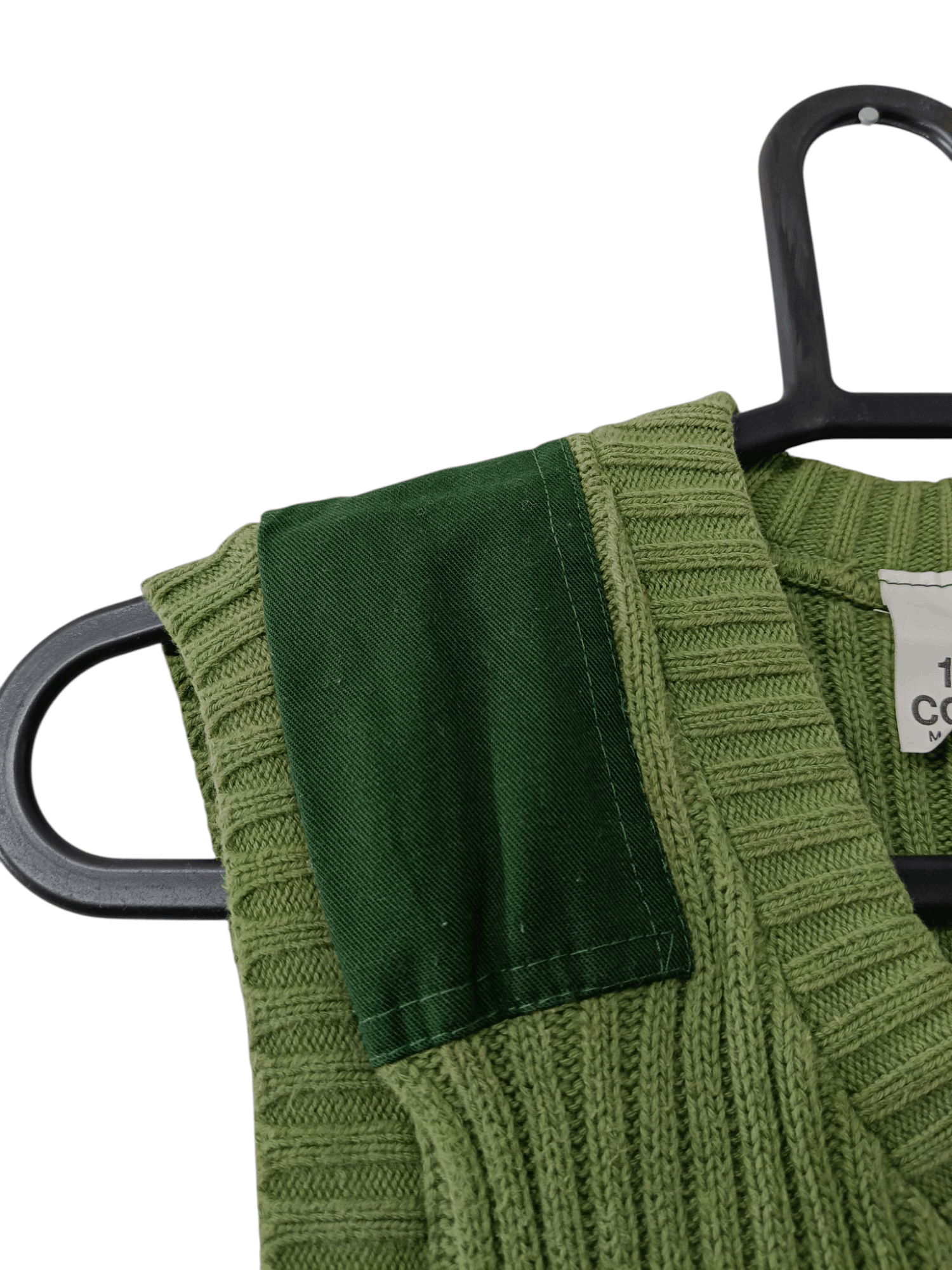 Vintage Vintage military green sweater sleeveless Size US S / EU 44-46 / 1 - 3 Thumbnail