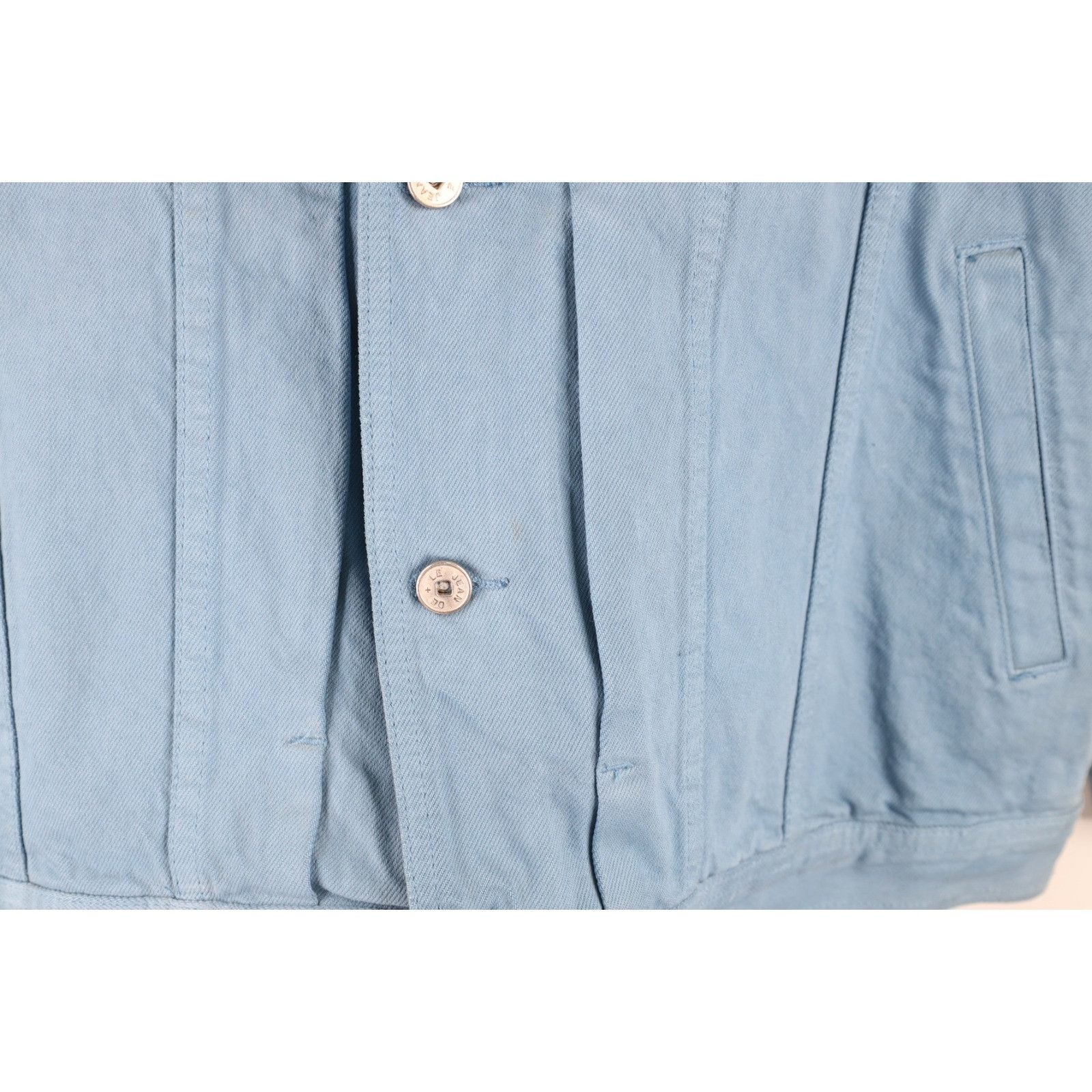 Marithe + Francois Girbaud NOS Vintage 90s Marithe Francois Girbaud Denim Jacket Size US L / EU 52-54 / 3 - 7 Thumbnail