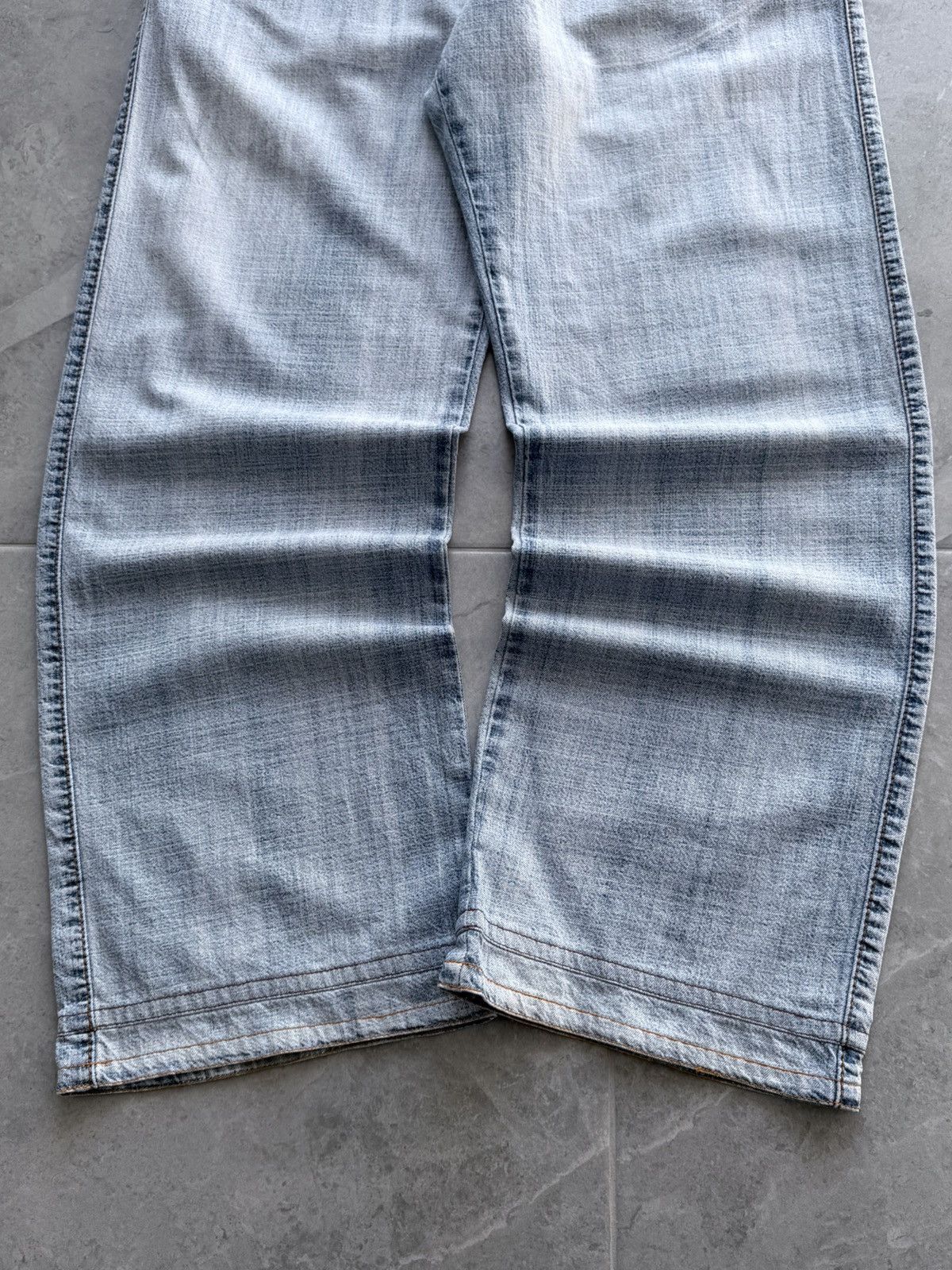 Vintage 2000s Dolce & Gabbana Baggy Washed Denim Jeans