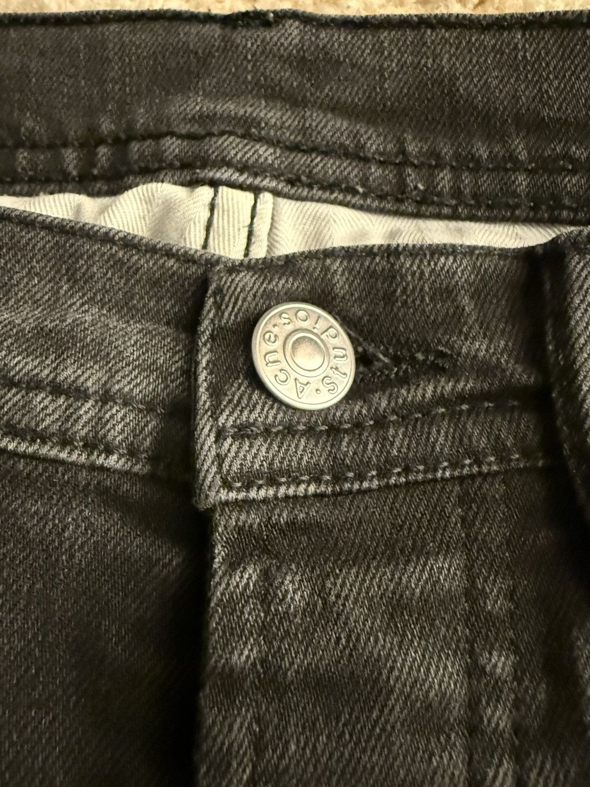 Acne Studios Acne Studios Black Skinny/Slim Bla Konst Jeans Size 28" / US 6 / IT 42 - 3 Thumbnail