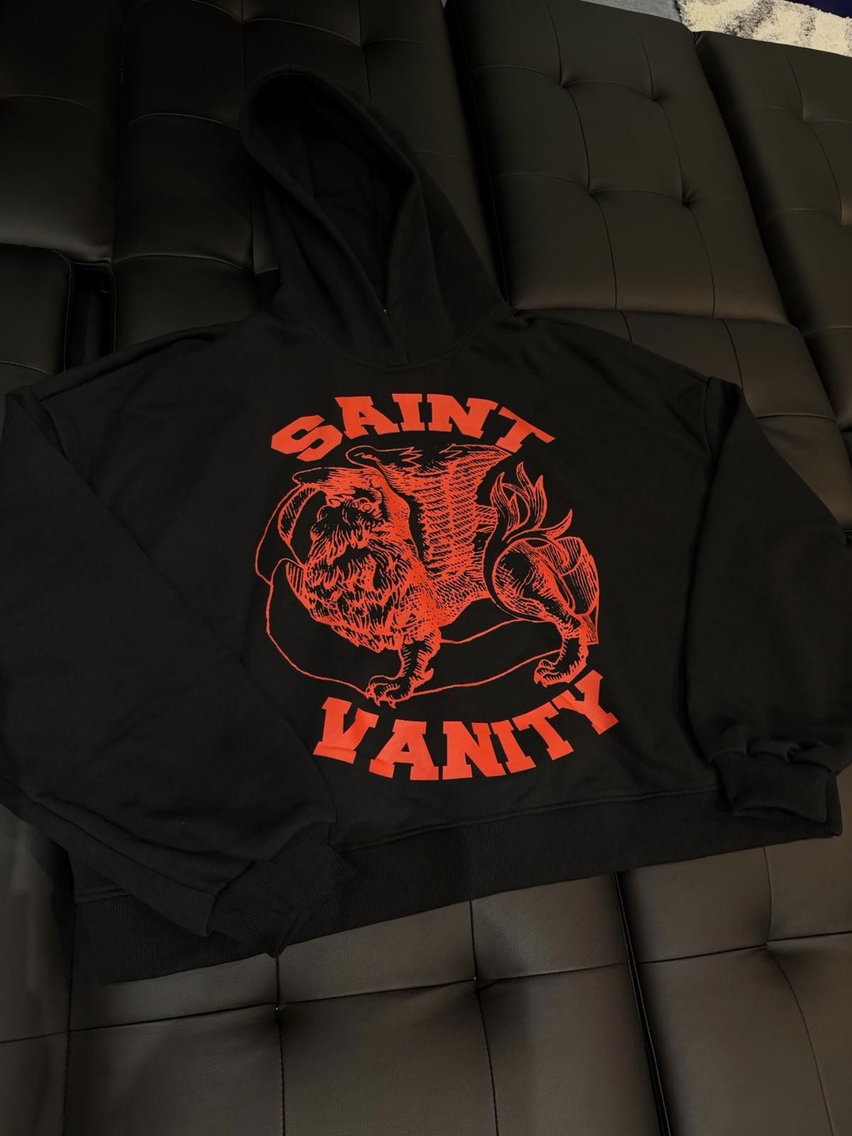 Saint Vanity Size XXL - Saint Vanity Pullover Hoodie Black Red 2025 NEW Size US XXL / EU 58 / 5 - 1 Thumbnail