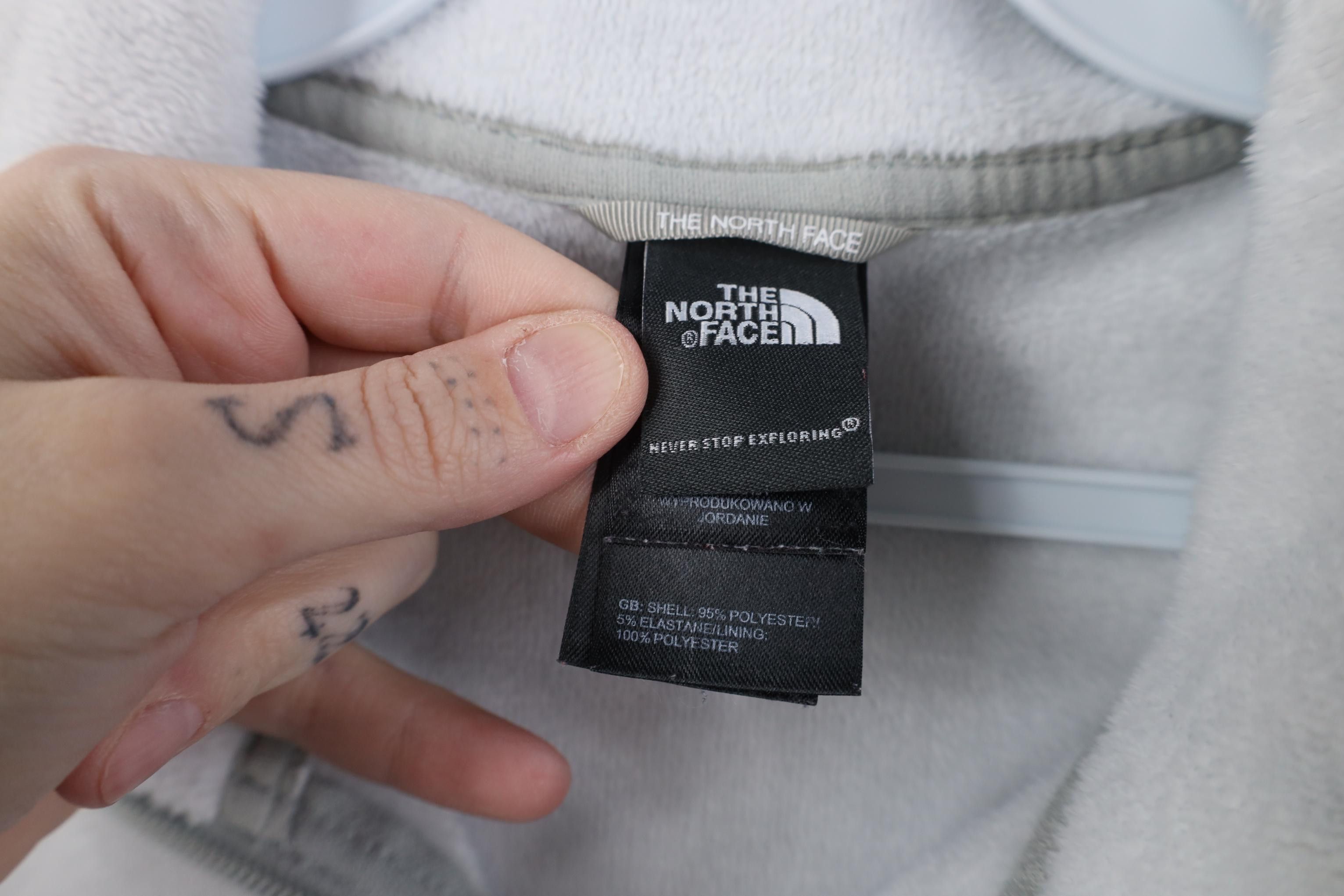 The North Face The North Face Spell Out Agave Fleece Lined Jacket Gray Size M / US 6-8 / IT 42-44 - 7 Thumbnail