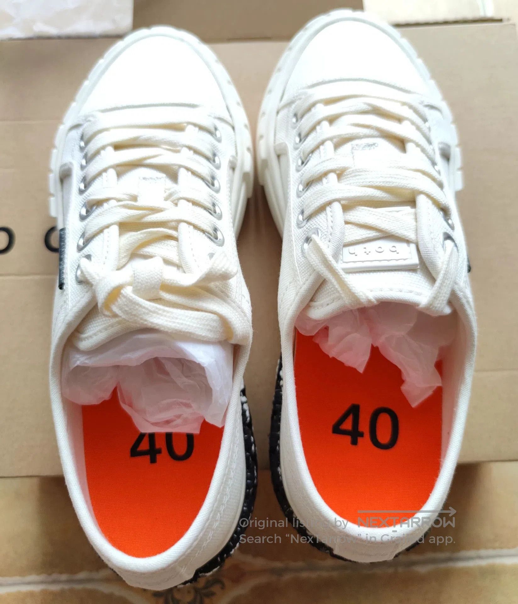 Other Stylish Elevating Canvas Shoes for Women. Size US 7 / EU 40 - 4 Thumbnail