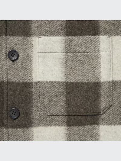 Uniqlo Checked Overshirt Jacket Size US XL / EU 56 / 4 - 3 Thumbnail
