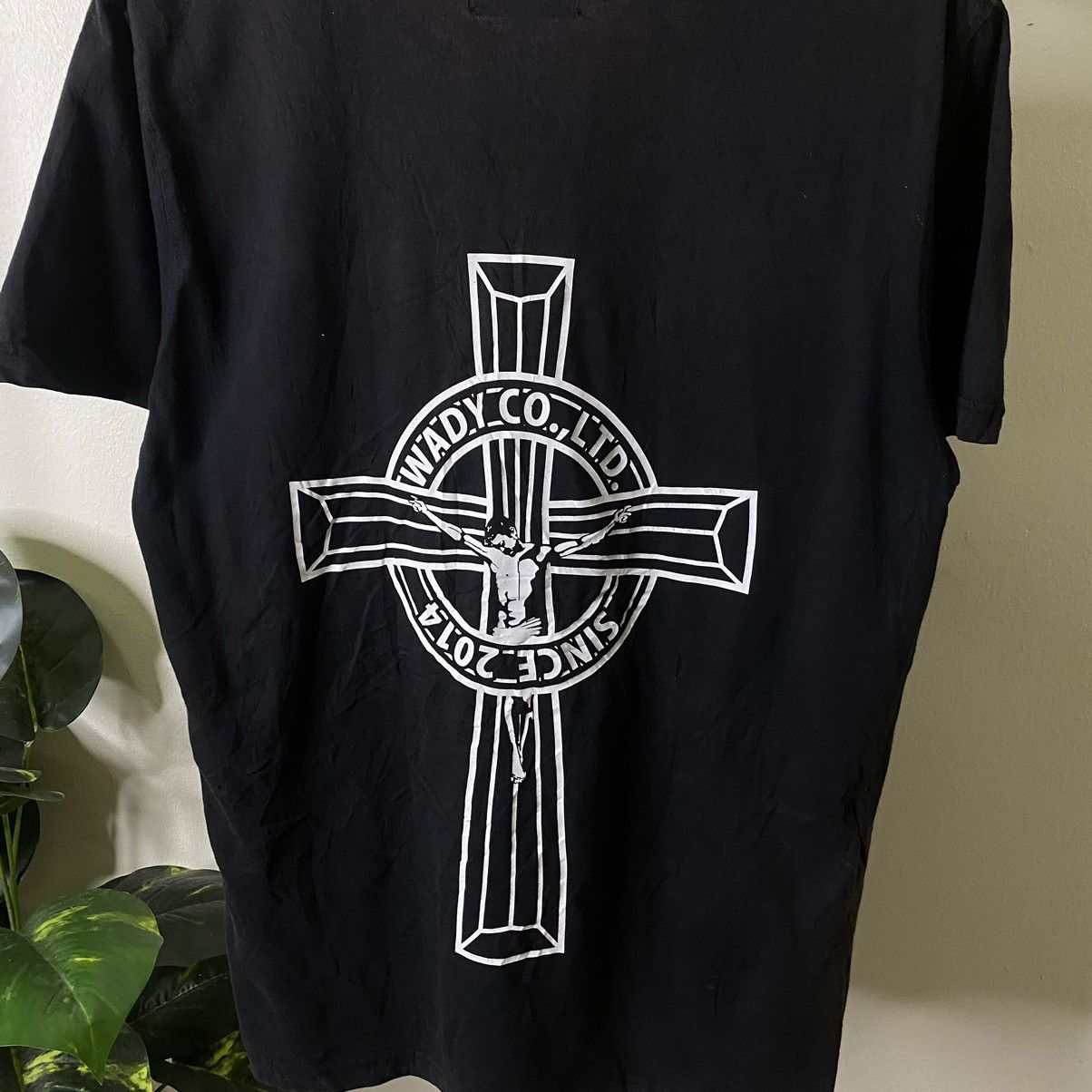 Boy London Vintage 1990s Boy London Big Cross Chrome Hearts Style Tee Size US L / EU 52-54 / 3 - 2 Thumbnail