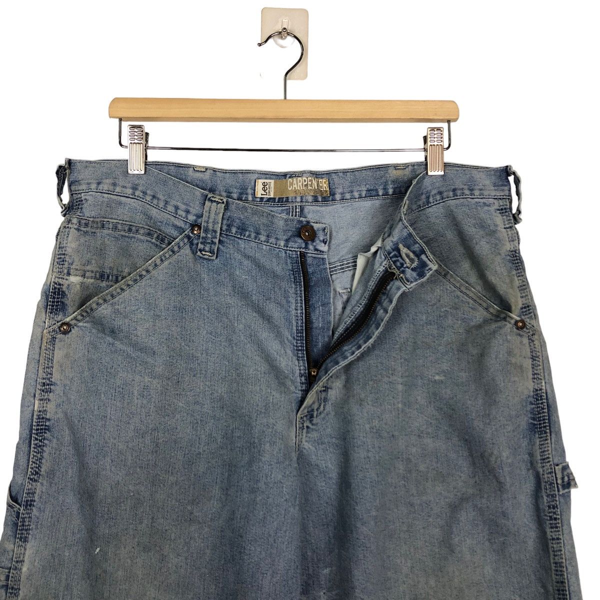 Japanese Brand 🔥90’s Lee Carpenter Pants Bush Pocket Work Size US 36 / EU 52 - 10 Thumbnail