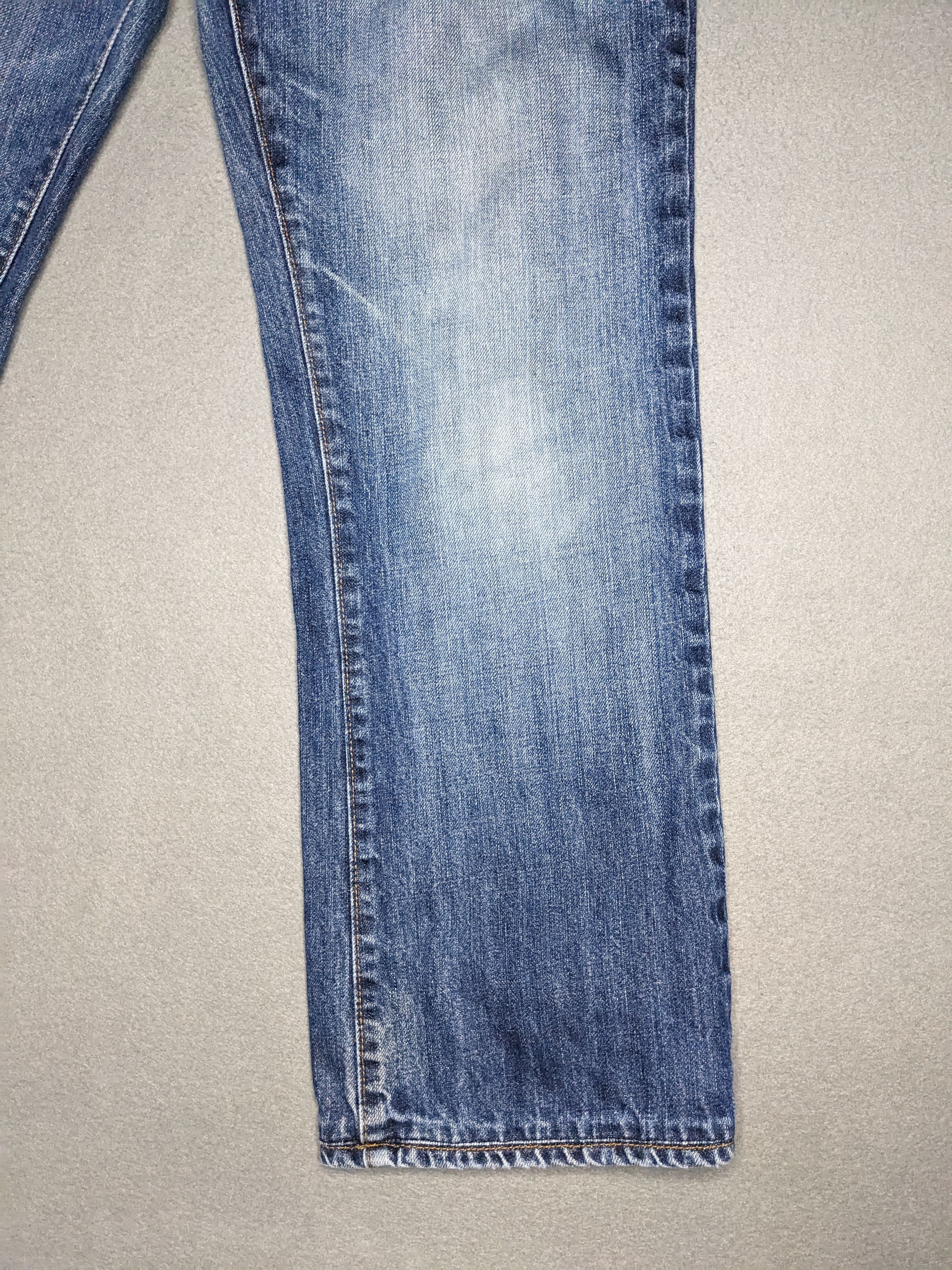 Gap VINTAGE Gap 1969 Jeans 30x28 Straight Wide Denim Size US 30 / EU 46 - 4 Thumbnail