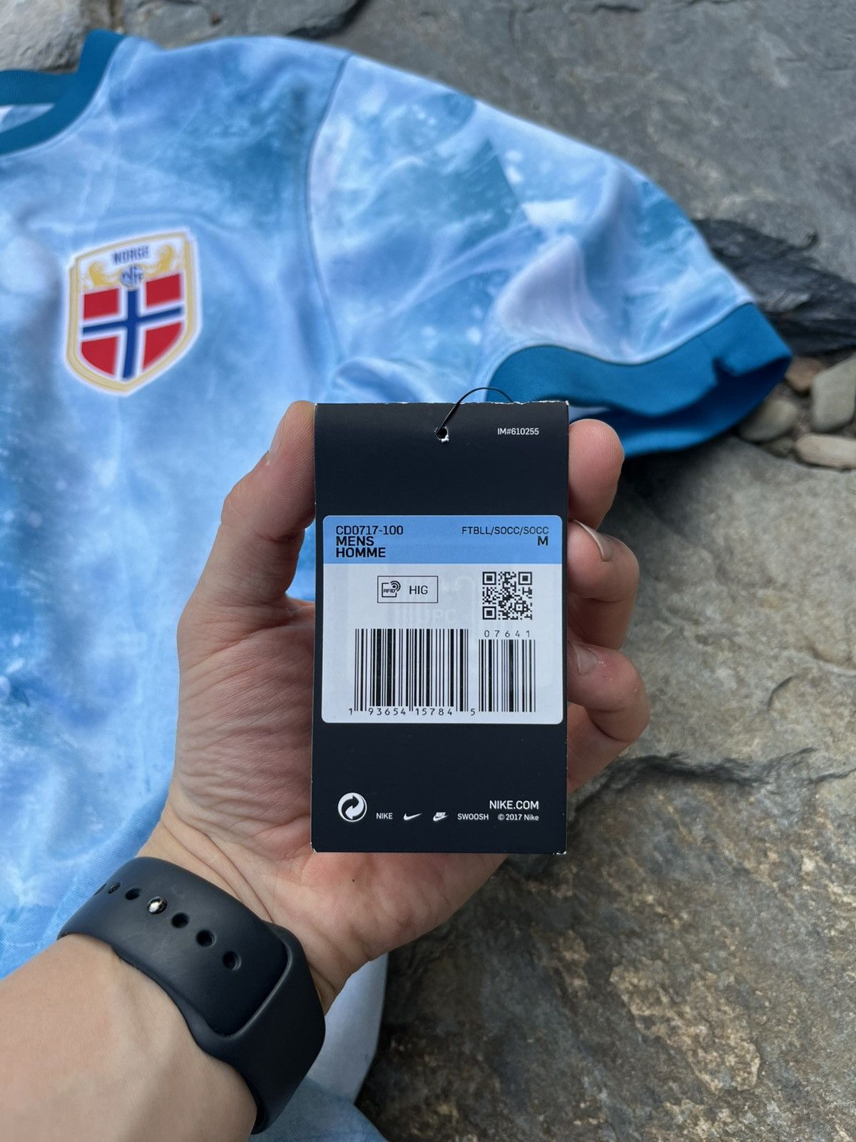 Nike Nike Norway 2020/2021 away jersey t-shirt limited ice print Size US M / EU 48-50 / 2 - 19 Thumbnail