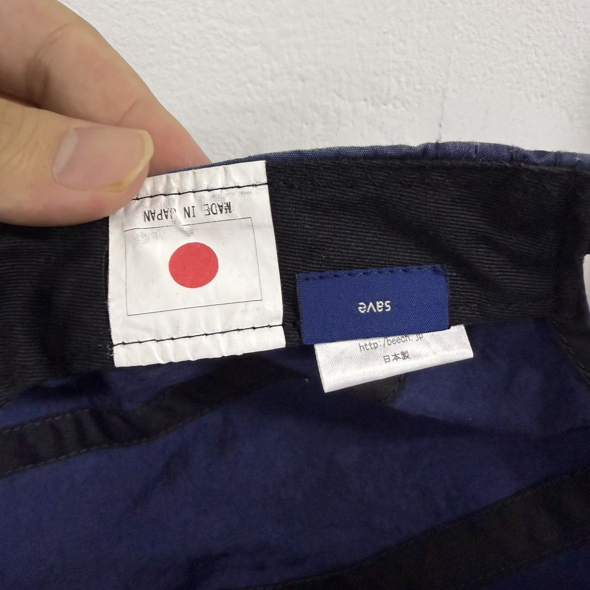 Japanese Brand Japanese Short Brim Cap Size ONE SIZE - 5 Thumbnail