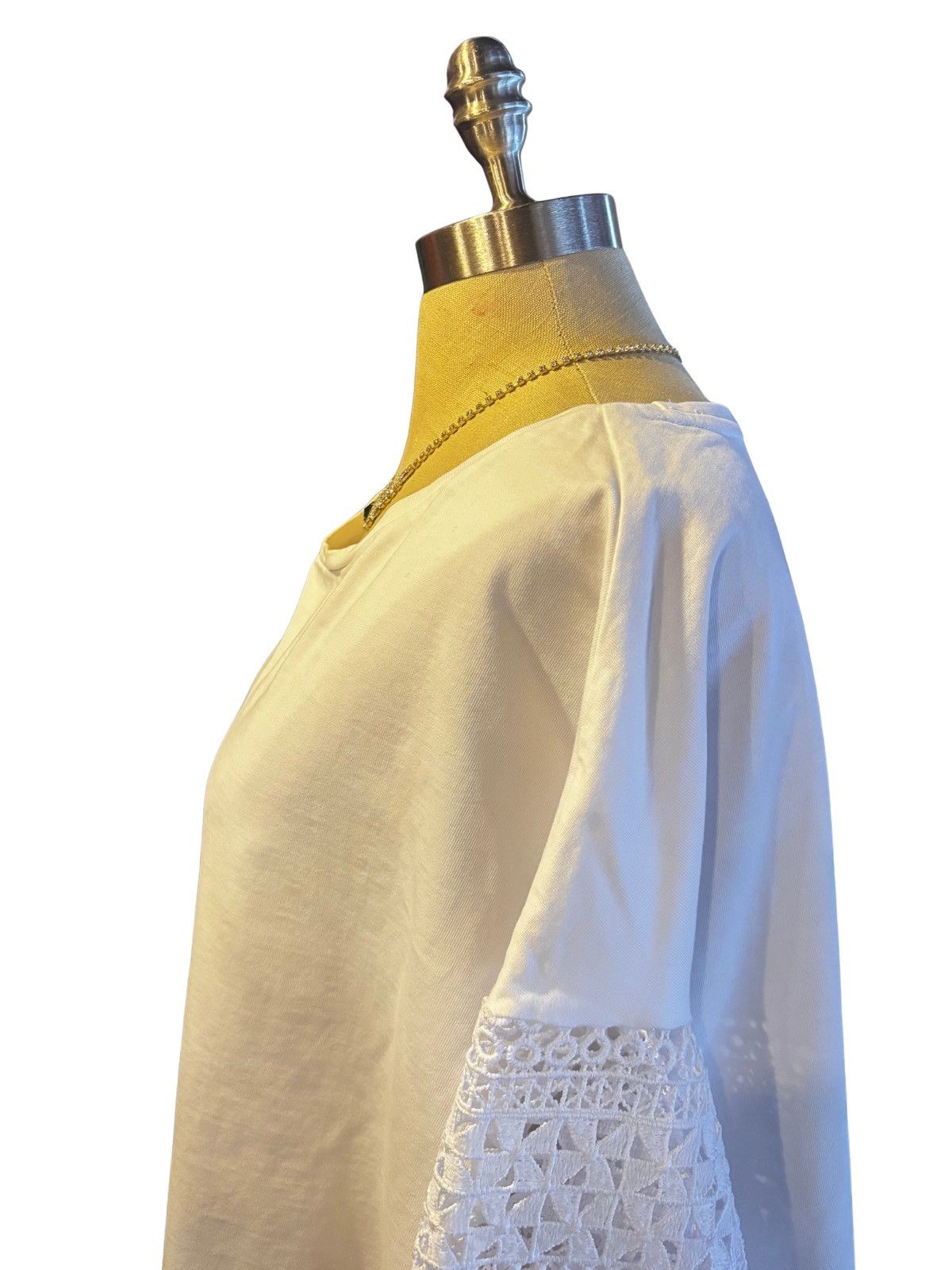 Other Womens white lace Top.wt0225 Size 3XL / US 20-22 - 4 Thumbnail