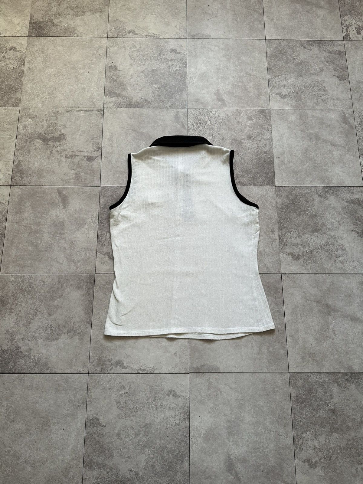 Oakley Vintage 90s Oakley Software Center Logo White Tank Top S/M Size S / US 4 / IT 40 - 7 Thumbnail