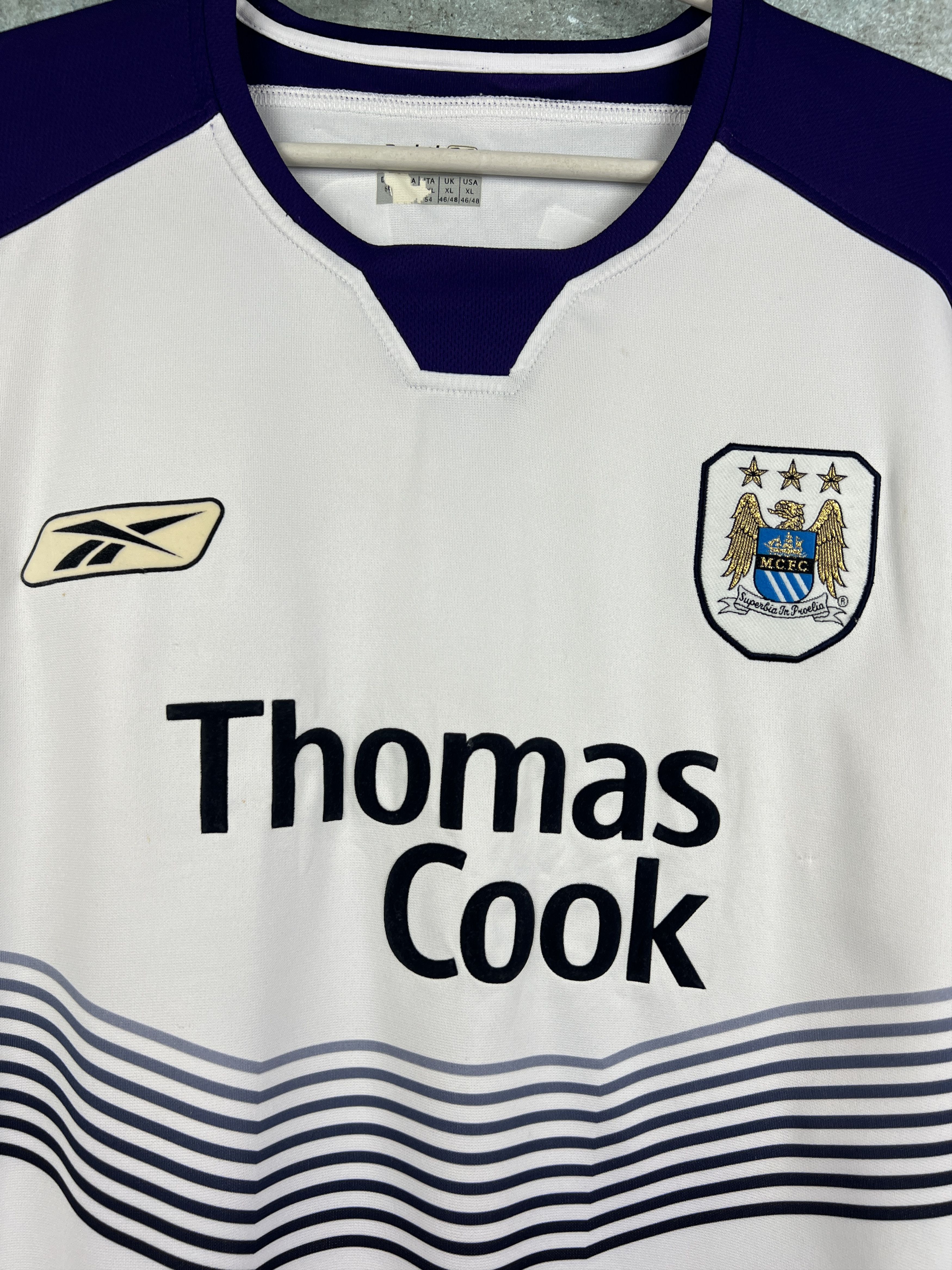Reebok Manchester City football shirt #29 Wright Phillips Jersey Size US XL / EU 56 / 4 - 3 Thumbnail