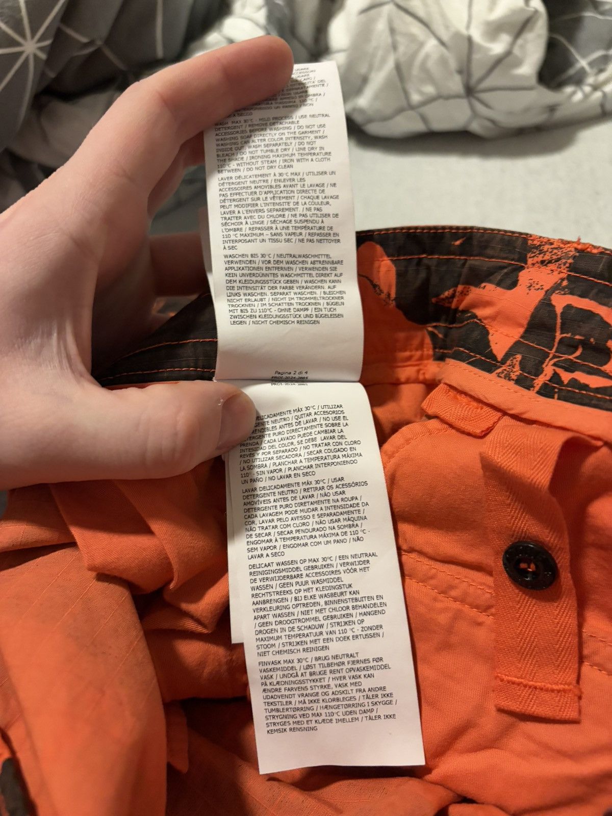 Stone Island Stone Island Scan Camo On Stretch Ripstop-OVD Trousers Size US 30 / EU 46 - 10 Thumbnail