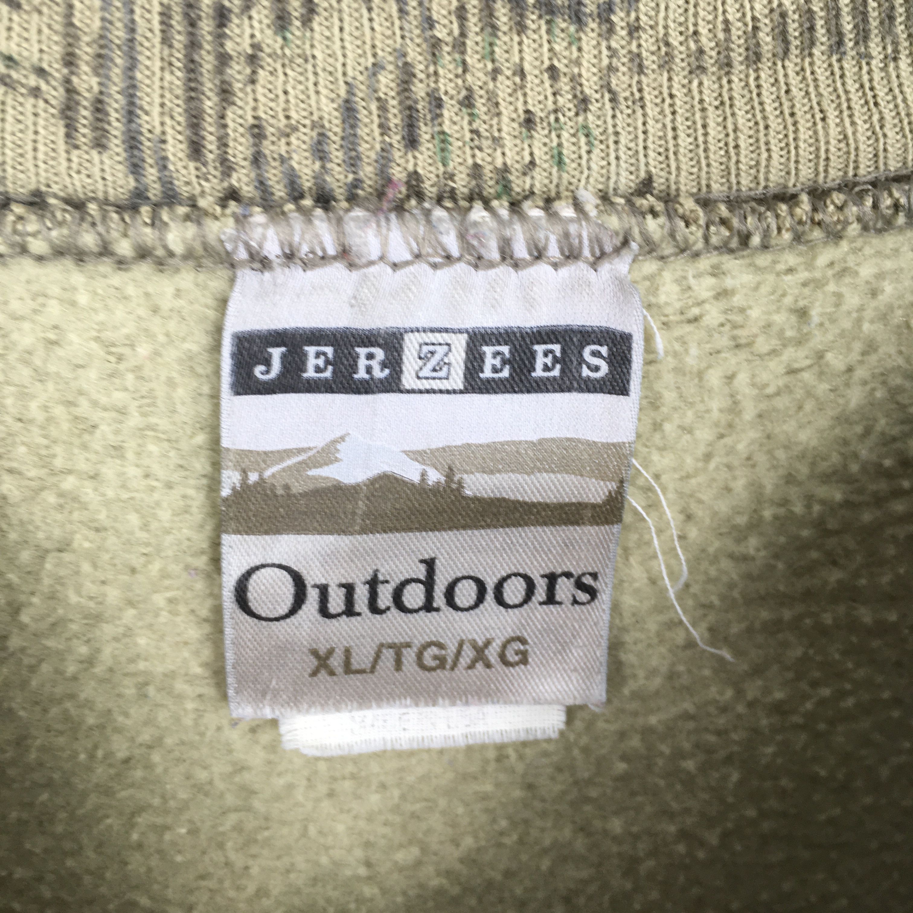 Jerzees Vintage 90s Jerzees Outdoors Mossy Oak Camo Sweatshirt XL Size US XL / EU 56 / 4 - 5 Thumbnail