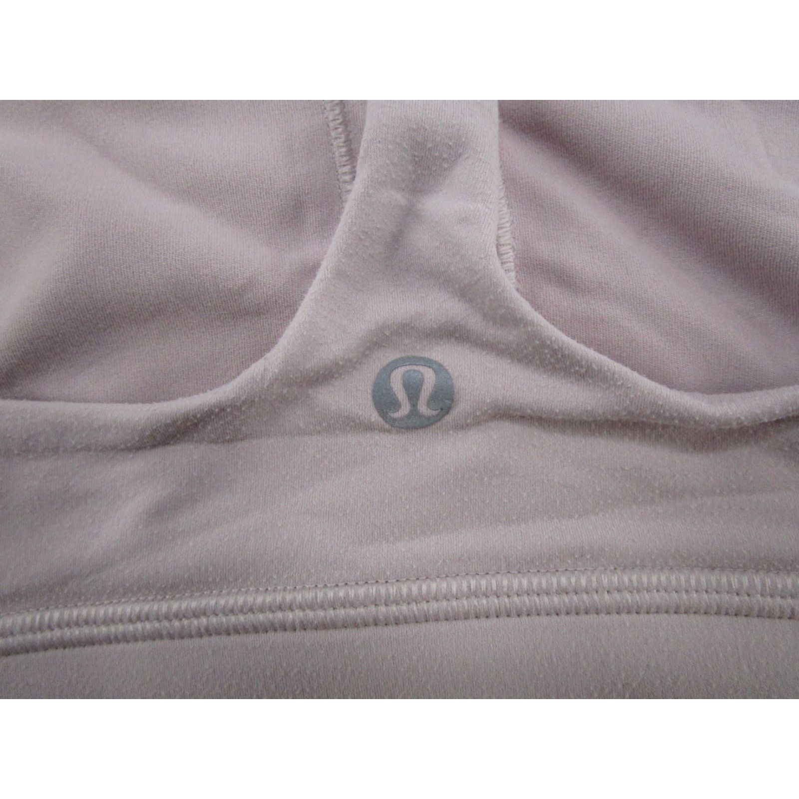 Lululemon Lululemon Pink Sports Bra Racerback Wireless Size 6 Used Workout Running Sports Bra Womens Yoga Gym & Training Bre breathable Stretch Full Support Size ONE SIZE - 3 Thumbnail