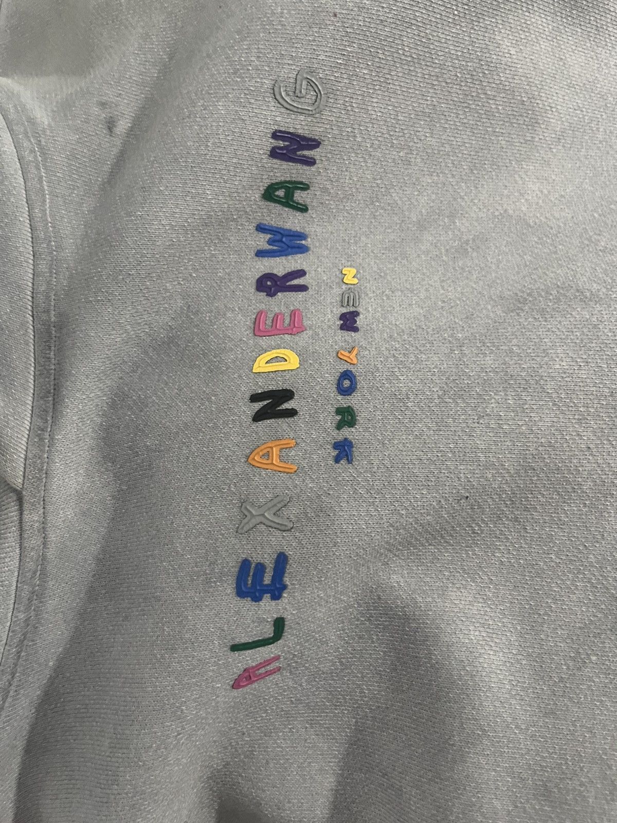 Alexander Wang Alexander Wang New York rainbow text hoodie Size US S / EU 44-46 / 1 - 5 Thumbnail