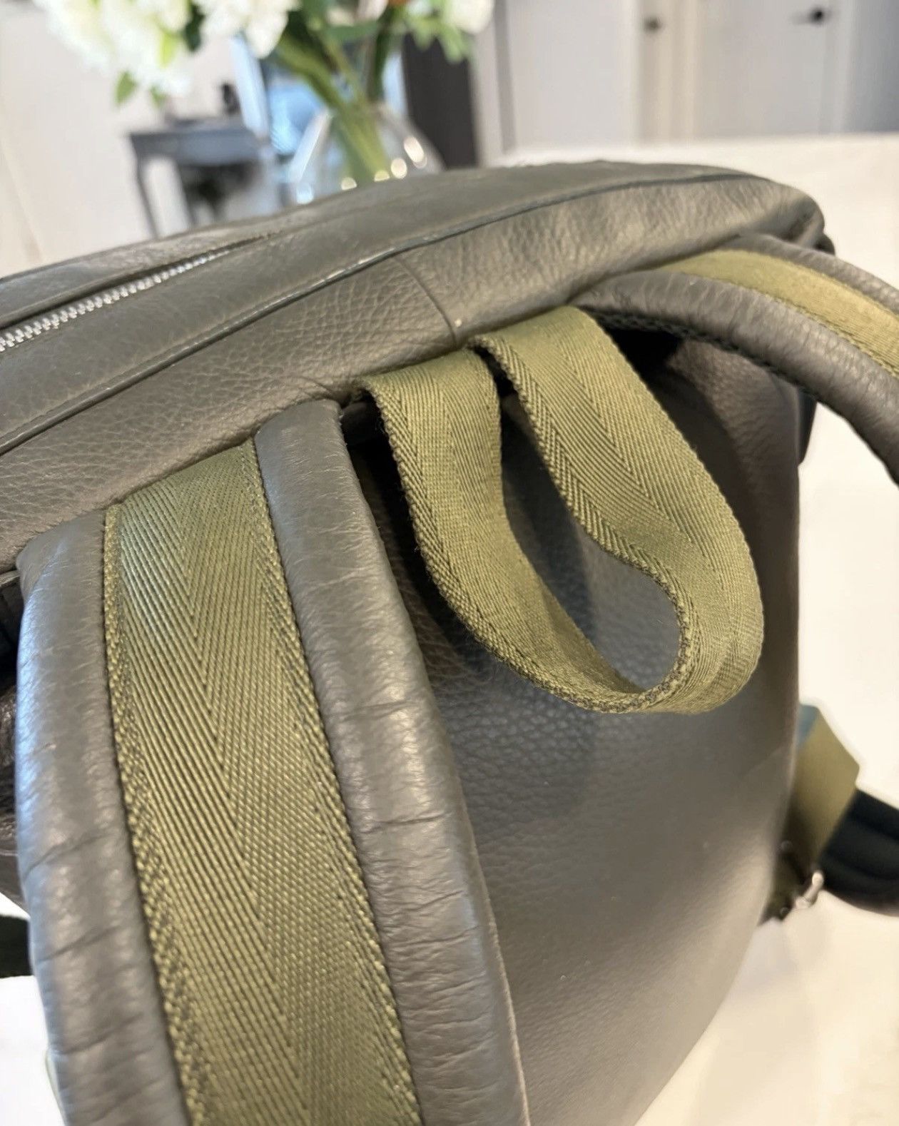 Bottega Veneta Bottega Veneta deer leather backpack Size ONE SIZE - 3 Thumbnail