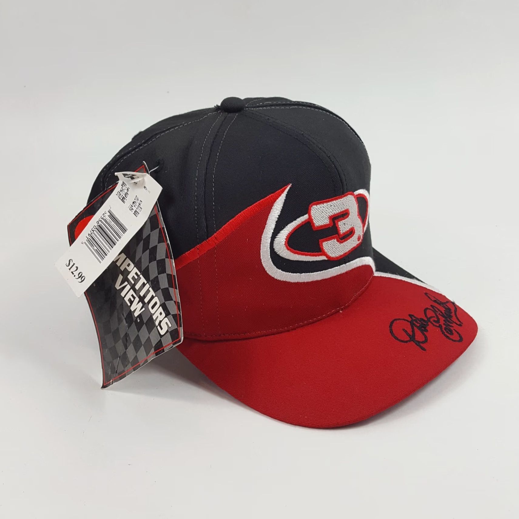 NASCAR VINTAGE NASCAR Dale Earnhardt Adjustable Snapback Baseball Cap Hat Red 2000s Mens Size ONE SIZE - 4 Thumbnail