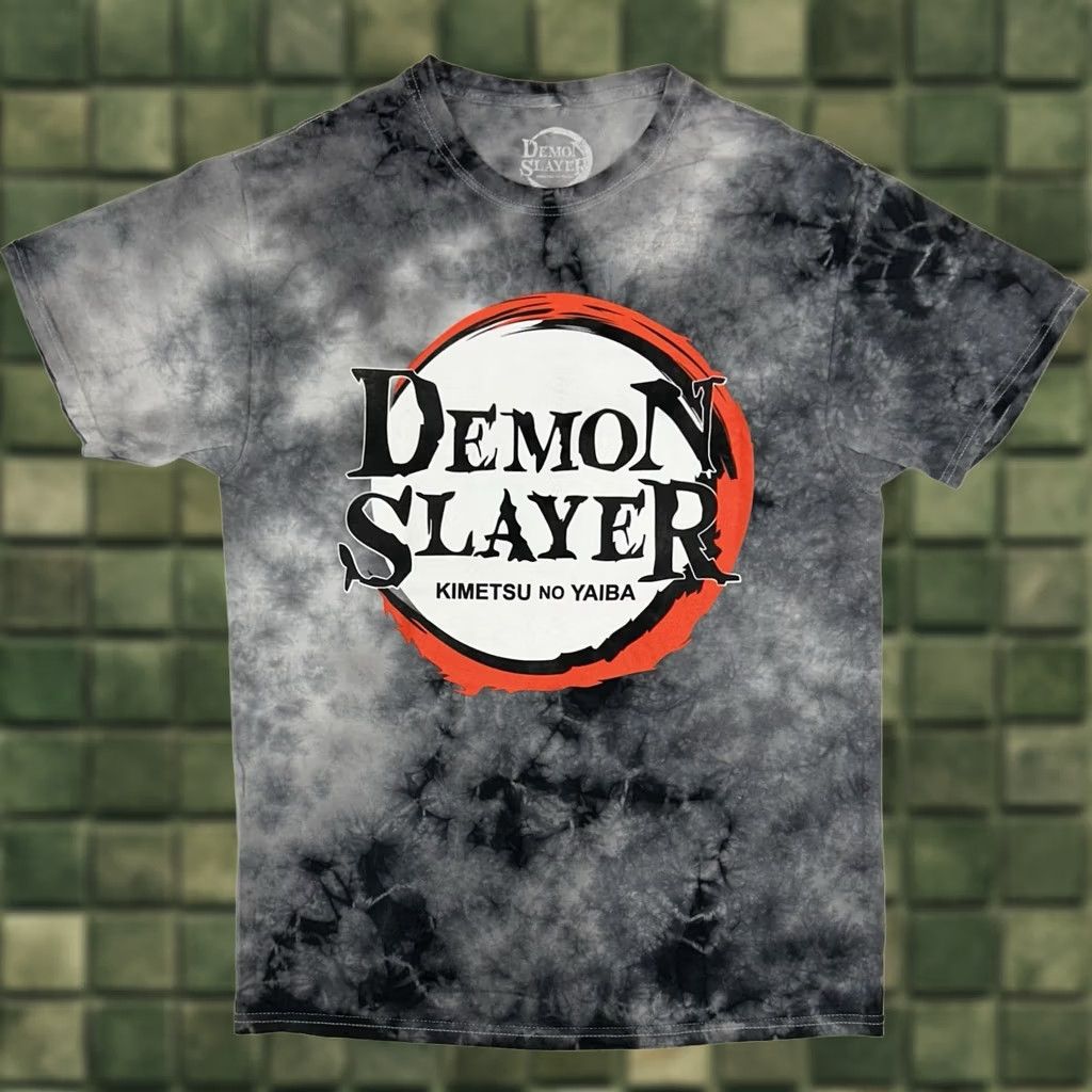 Logo 7 Demon Slayer Kimetsu No Yaiba Circle Logo Tie Dye Tee Adult Medium 2022 Graphic Print Anime Cosplay Size US M / EU 48-50 / 2 - 1 Thumbnail