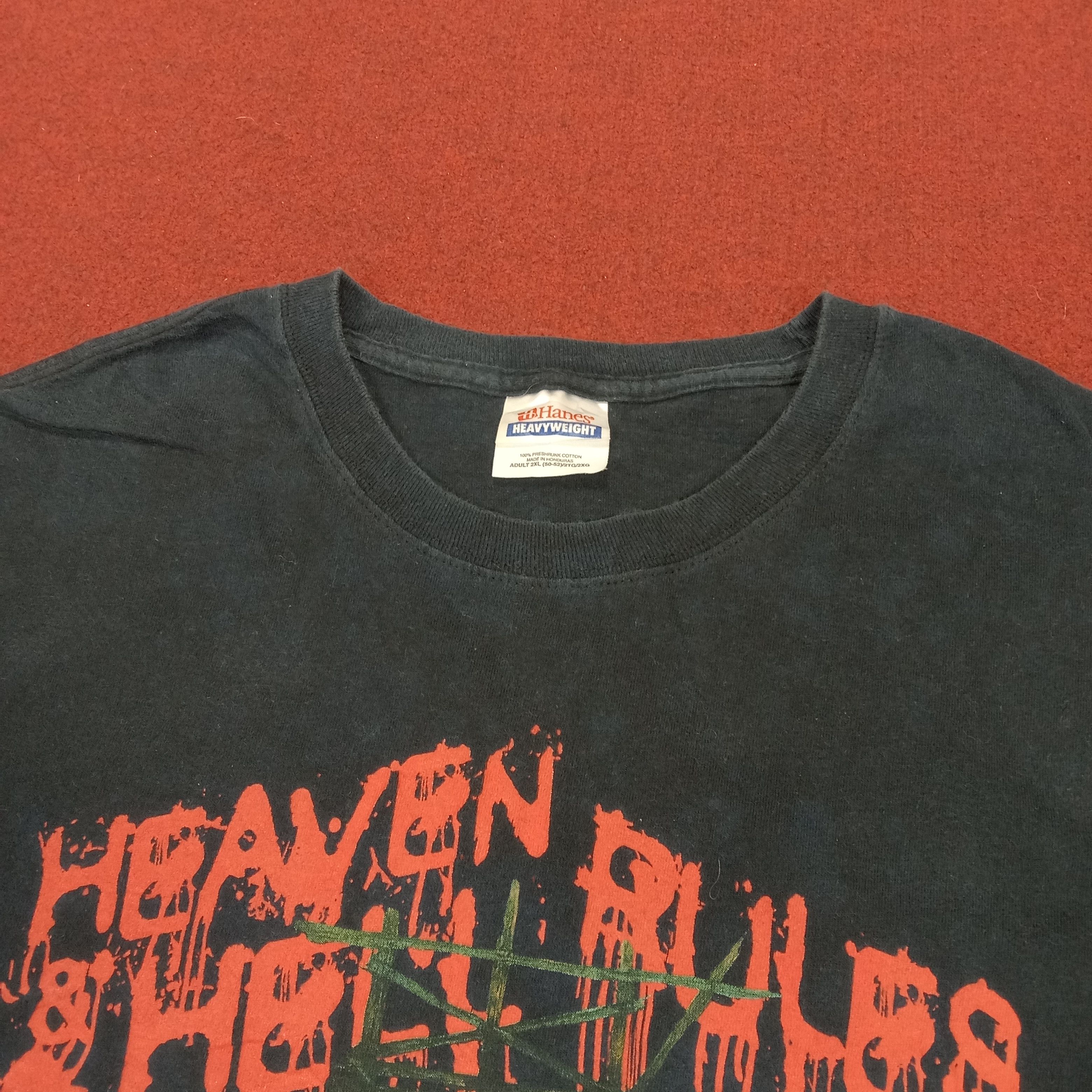 Band Tees × Vintage Heaven And Hell Rules Music Tour Tshirt Vintage Size US XL / EU 56 / 4 - 6 Thumbnail