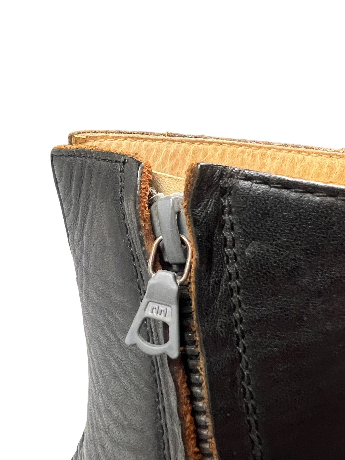 The Viridi-anne The Veridi-anne Side Zipper Leather Boots Size US 11 / EU 44 - 7 Thumbnail