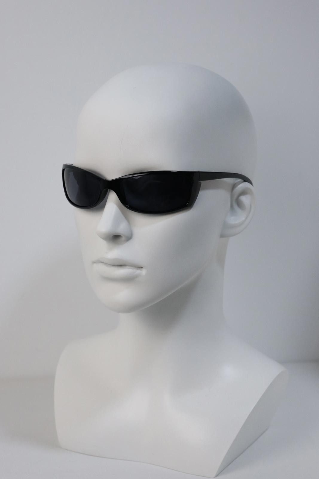 Other Y2k Avant Garde Futuristic Black Sunglasses Unisex OS Size ONE SIZE - 1 Thumbnail