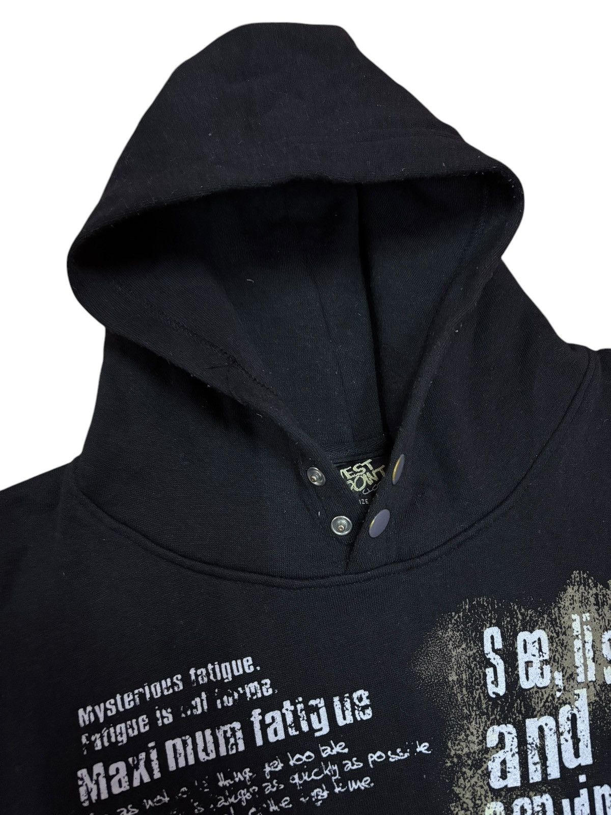 Japanese Brand × Vintage West Point Japanese Brand Printed Baggy Hoodie Size US XL / EU 56 / 4 - 8 Thumbnail