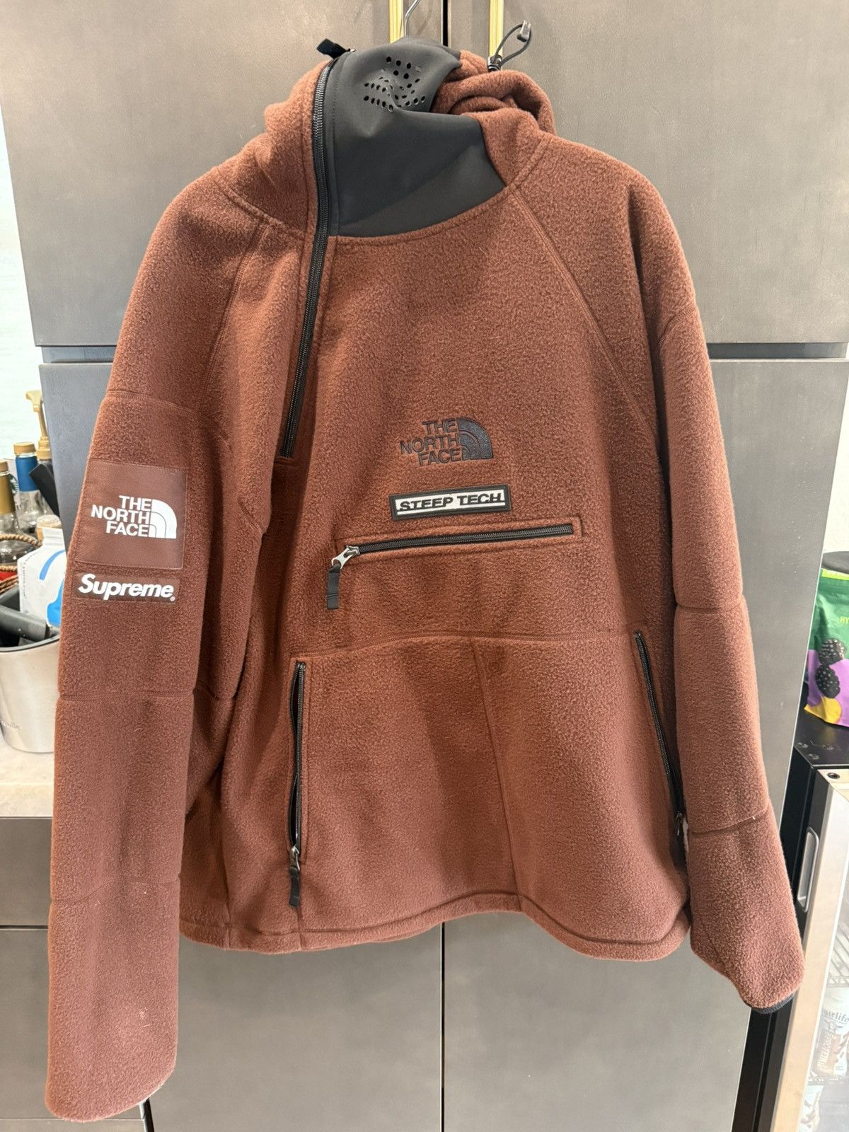 Supreme × The North Face Supreme TNF half zip hoodie Size US XL / EU 56 / 4 - 1 Thumbnail