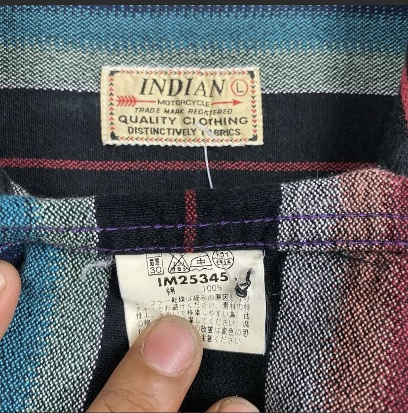 Indian Motorcycle Indian Motorcycle Flannel Shirt Size US L / EU 52-54 / 3 - 3 Thumbnail
