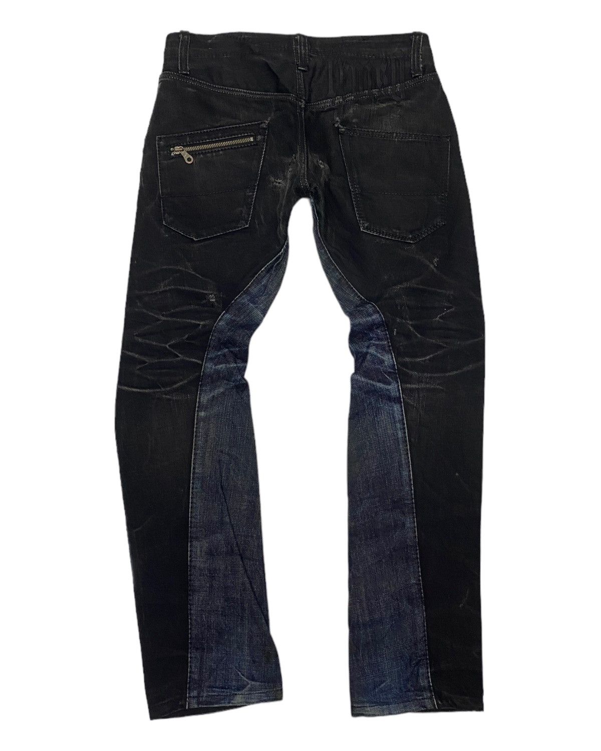 20471120 × Japanese Brand × Seditionaries PUNK🔥TROISO MADE IN JAPAN PUNK DISTRESSED DENIM JEANS Size US 30 / EU 46 - 3 Thumbnail