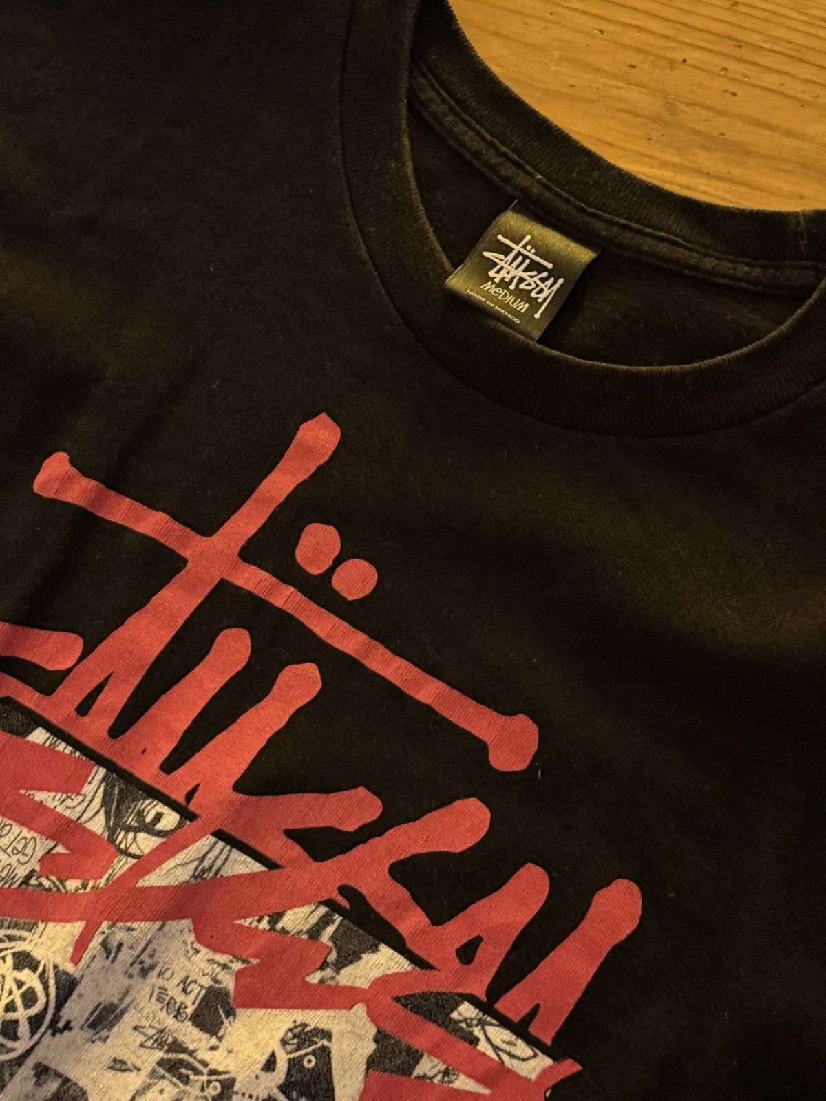 Futura Stüssy x Futura Archive 2011 Graphic Vintage Tee (M) Size US M / EU 48-50 / 2 - 2 Thumbnail