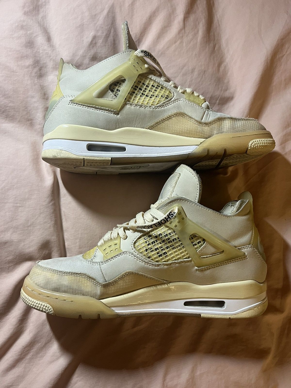 Nike × Off-White Nike x Off-White Jordan 4 Size US 9.5 / EU 42-43 - 3 Thumbnail