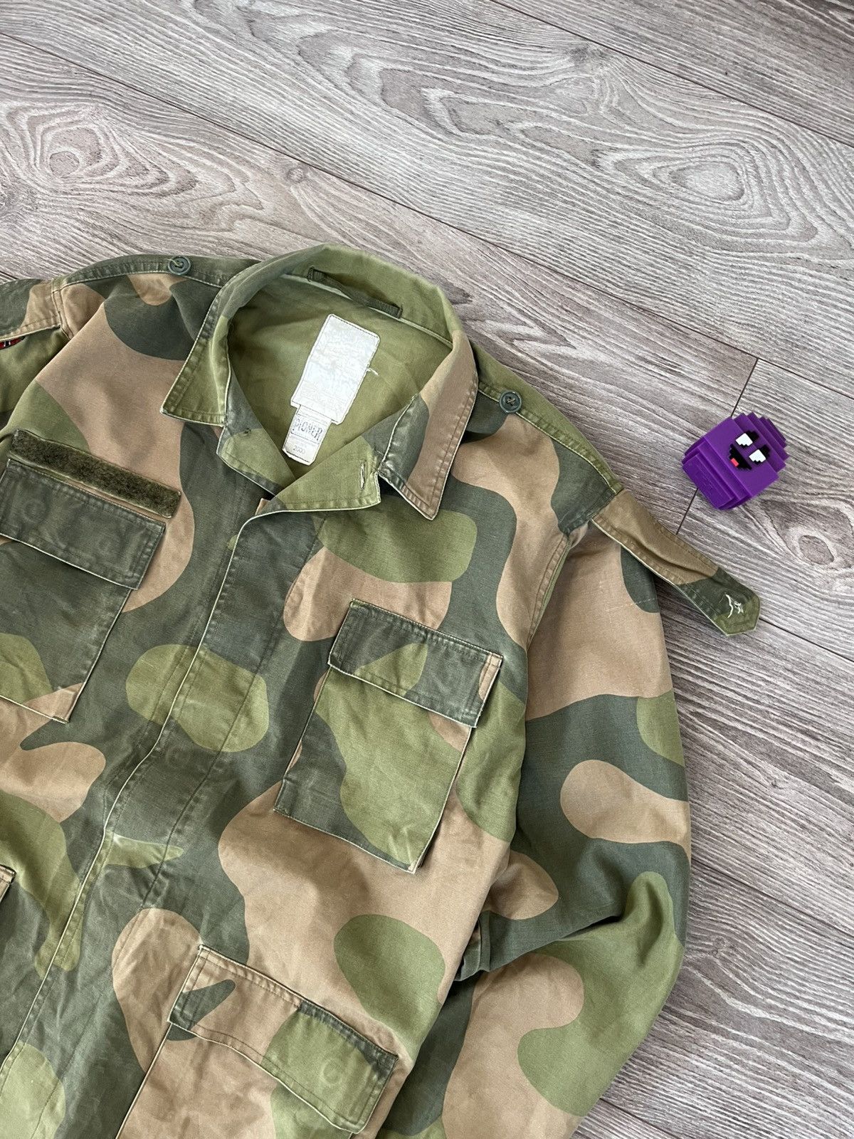 Vintage VINTAGE ‼️ Norwegian Camo NATO Army Tactical Jacket Size US M / EU 48-50 / 2 - 4 Thumbnail