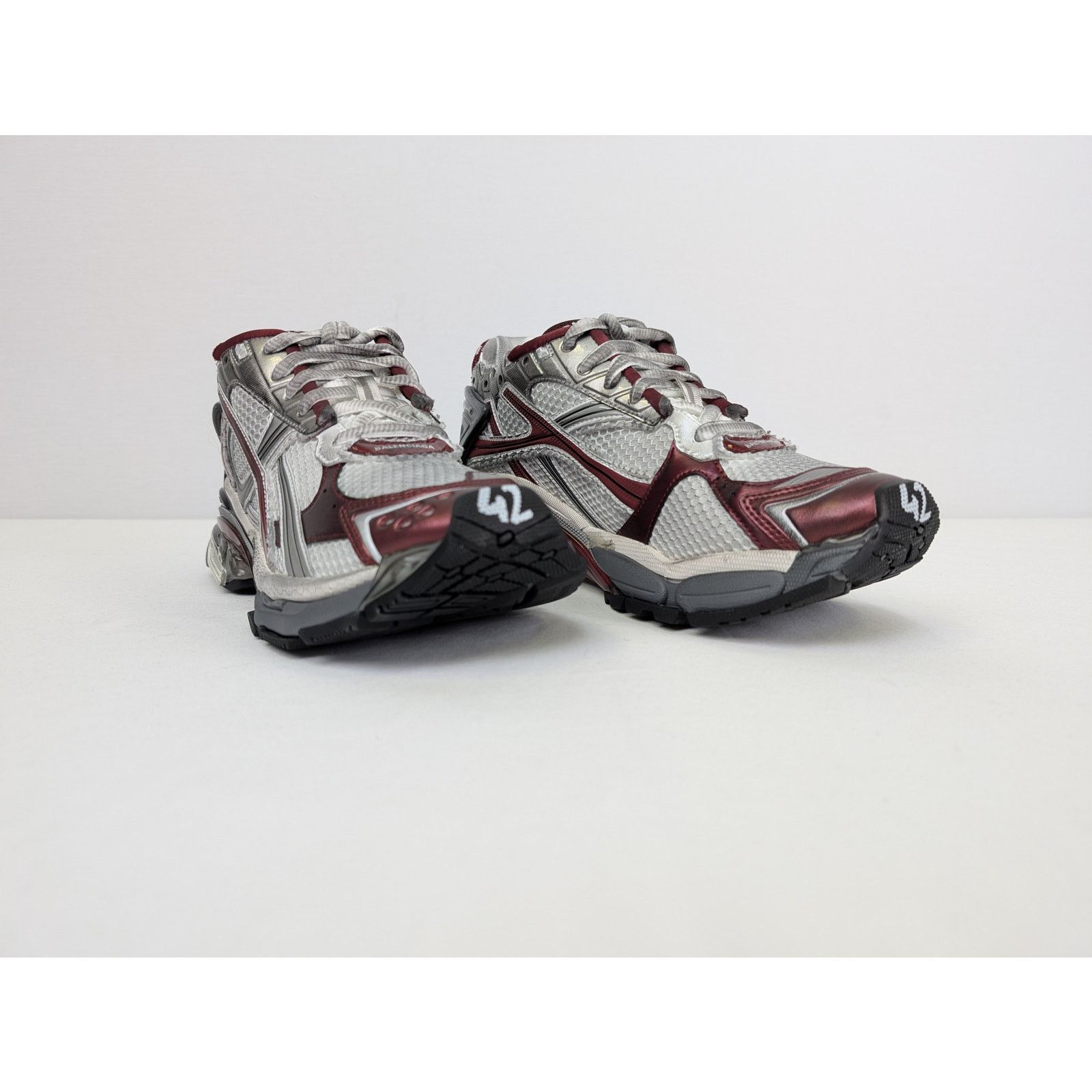 Balenciaga o1rshd1 Four Color Rubber Runners in Multicolor Size US 6 / EU 39 - 6 Thumbnail