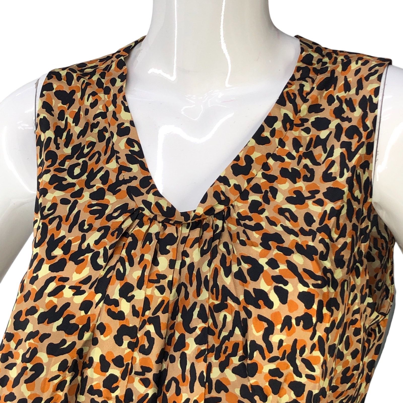 Dries Van Noten Dries Van Noten Size 42 US 10 Top Animal Print Elastic Waist Size L / US 10 / IT 46 - 2 Thumbnail