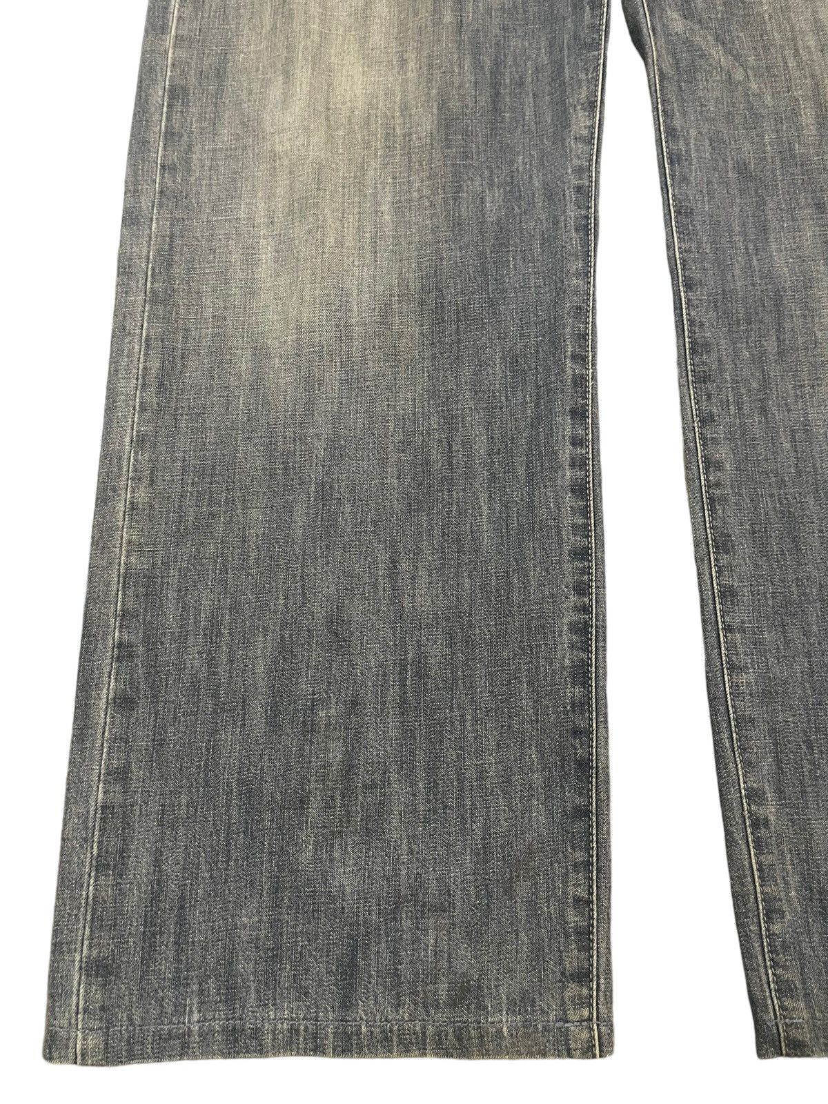 Stone Island Vintage Stone Island Denim Blue Wash Style Loose Jeans Size US 33 - 5 Thumbnail