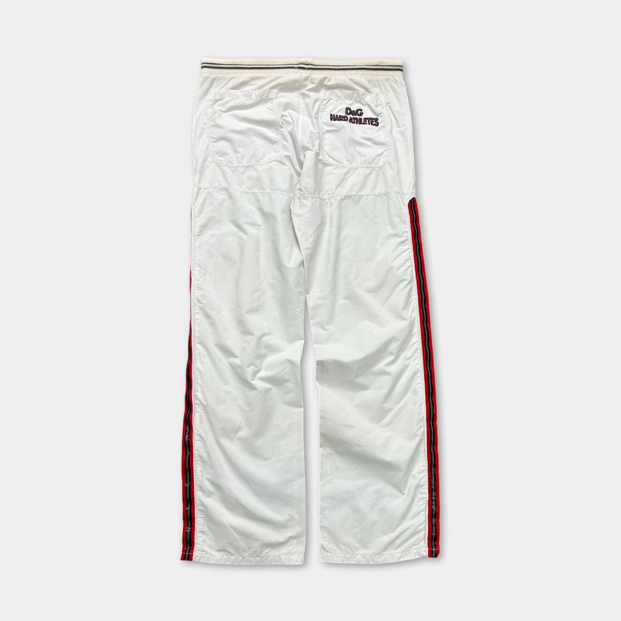 Dolce & Gabbana Dolce & Gabbana Track Pants White Nylon Size US 36 / EU 52 - 6 Thumbnail