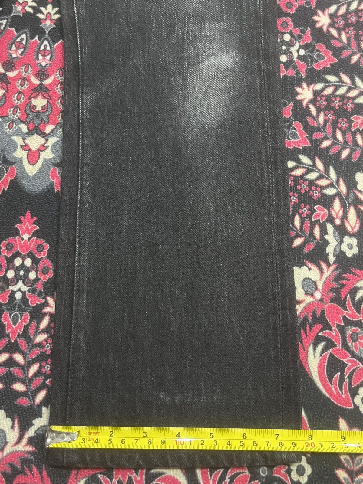 Full Count & Co. Vintage Japan Full Count & Co Black Faded Selvedge Jeans Size US 30 / EU 46 - 19 Thumbnail