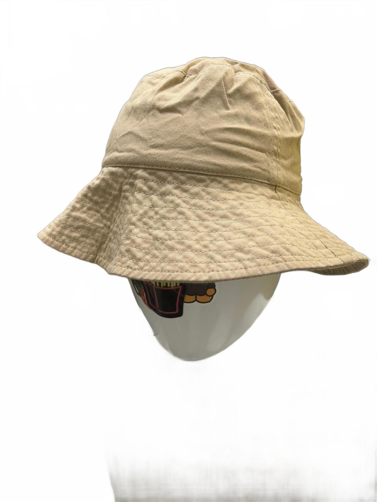 Designer Stylish Beige Bucket Hat Size ONE SIZE - 1 Thumbnail