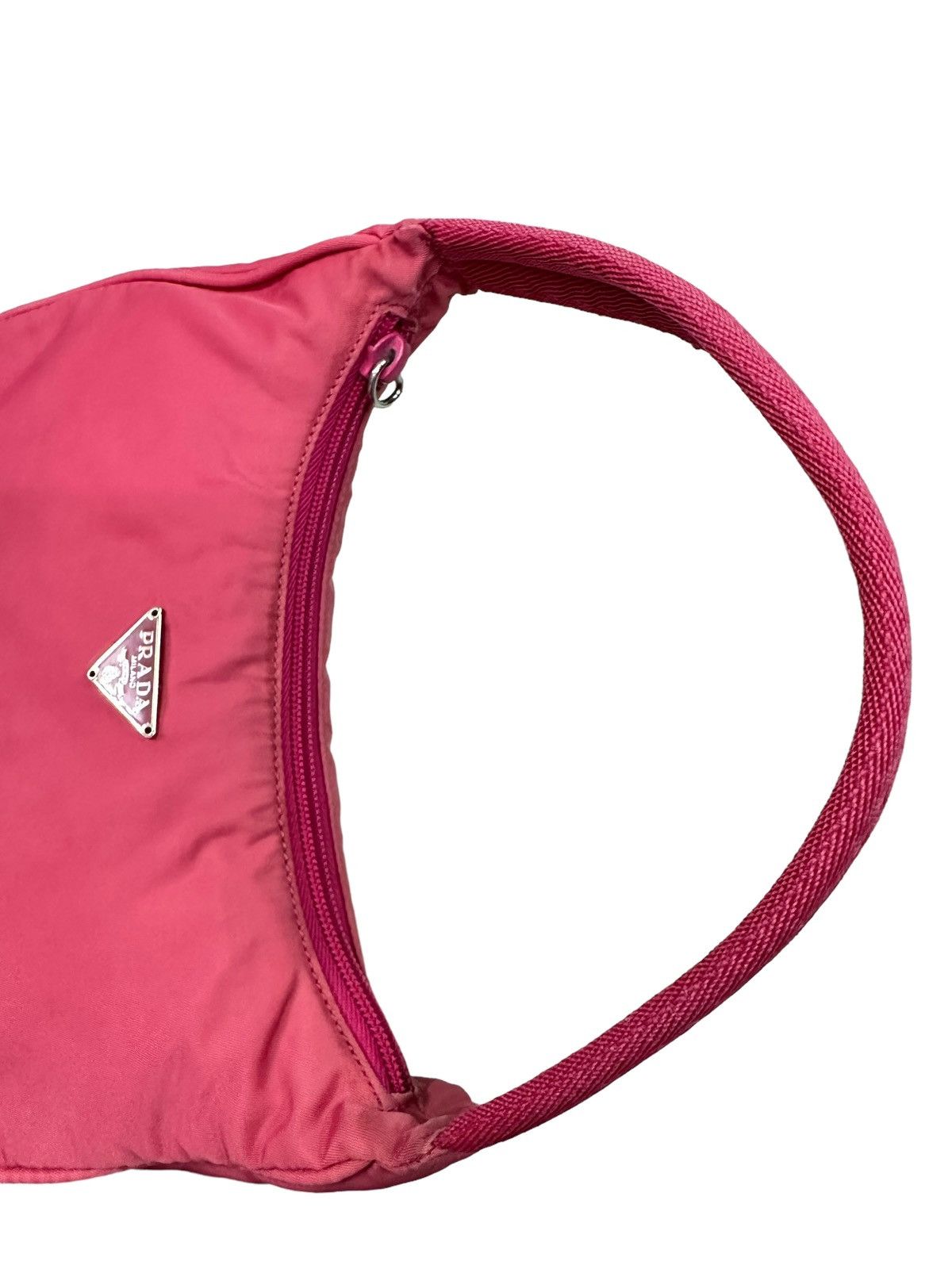 Prada AUTHENTIC VINTAGE PRADA PINK NYLON HOBO BAG Size ONE SIZE - 6 Thumbnail