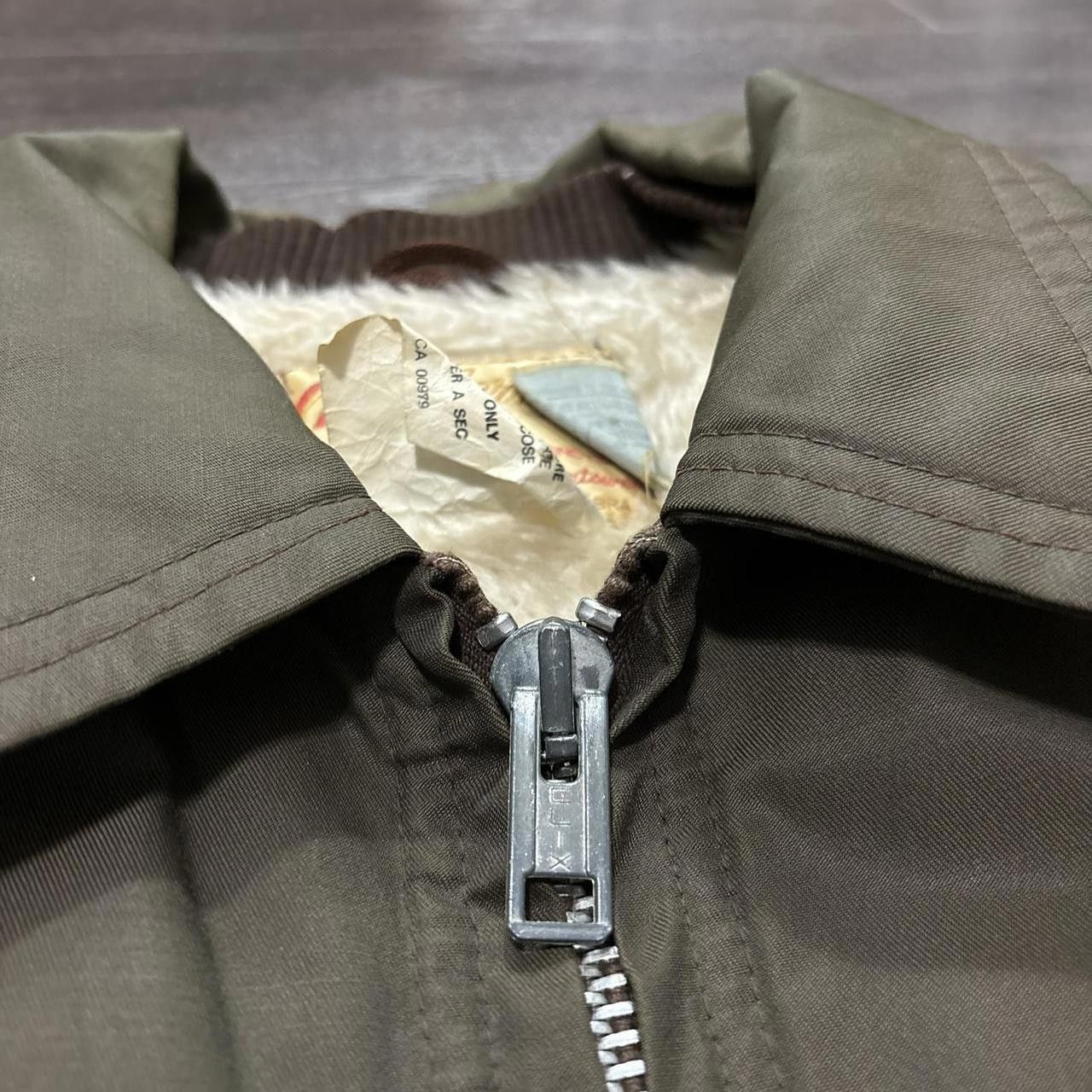 Designer Vintage weathermate lined bomber jacket 70s L Size US L / EU 52-54 / 3 - 6 Thumbnail