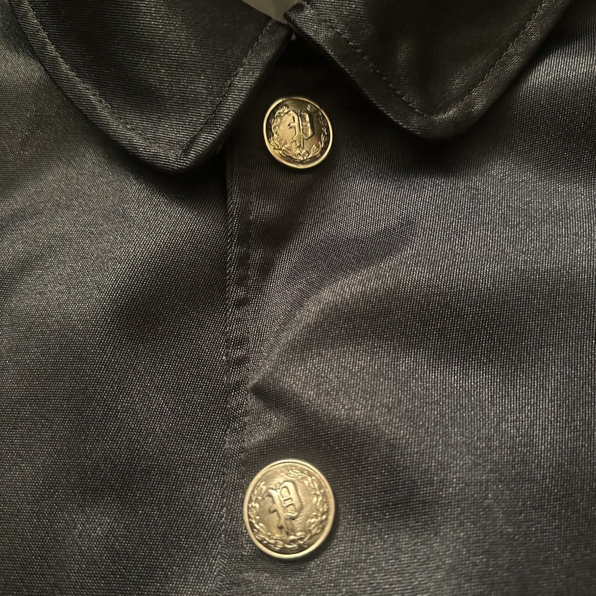 Other × Vintage VTG Blauer Police Uniform Black Button Up Adjustable Jacket Size US L / EU 52-54 / 3 - 3 Thumbnail