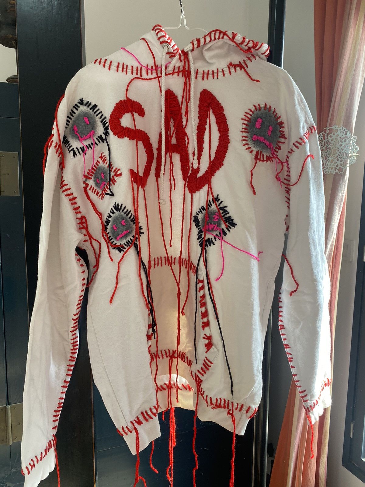Designer custom sad sweatshirt Size US M / EU 48-50 / 2 - 1 Thumbnail
