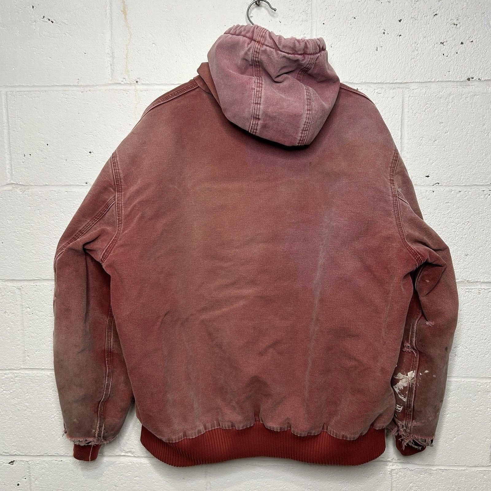 Carhartt Y2K Carhartt Quilted Active Jacket “Dark Red” J130 DKR Size US XL / EU 56 / 4 - 2 Thumbnail