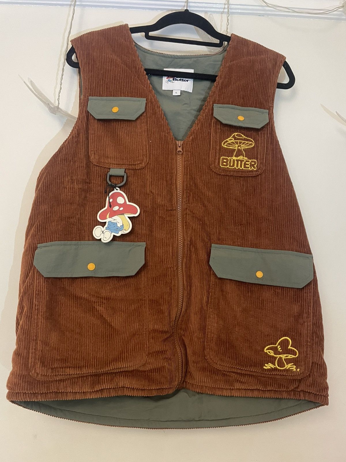 Butter Goods Shroom butter goods vest Size US L / EU 52-54 / 3 - 1 Thumbnail