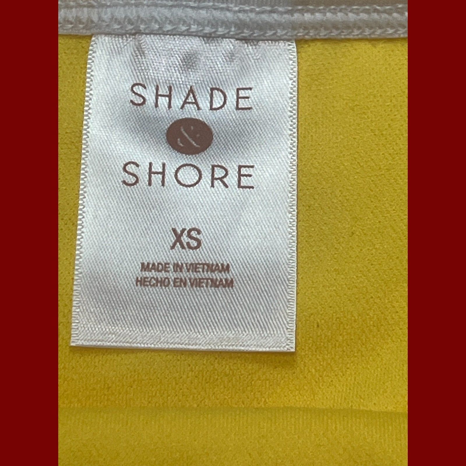 Other Shade & Shore-Women's High Waist High Leg Cheeky Contrast Ba Size ONE SIZE - 12 Thumbnail
