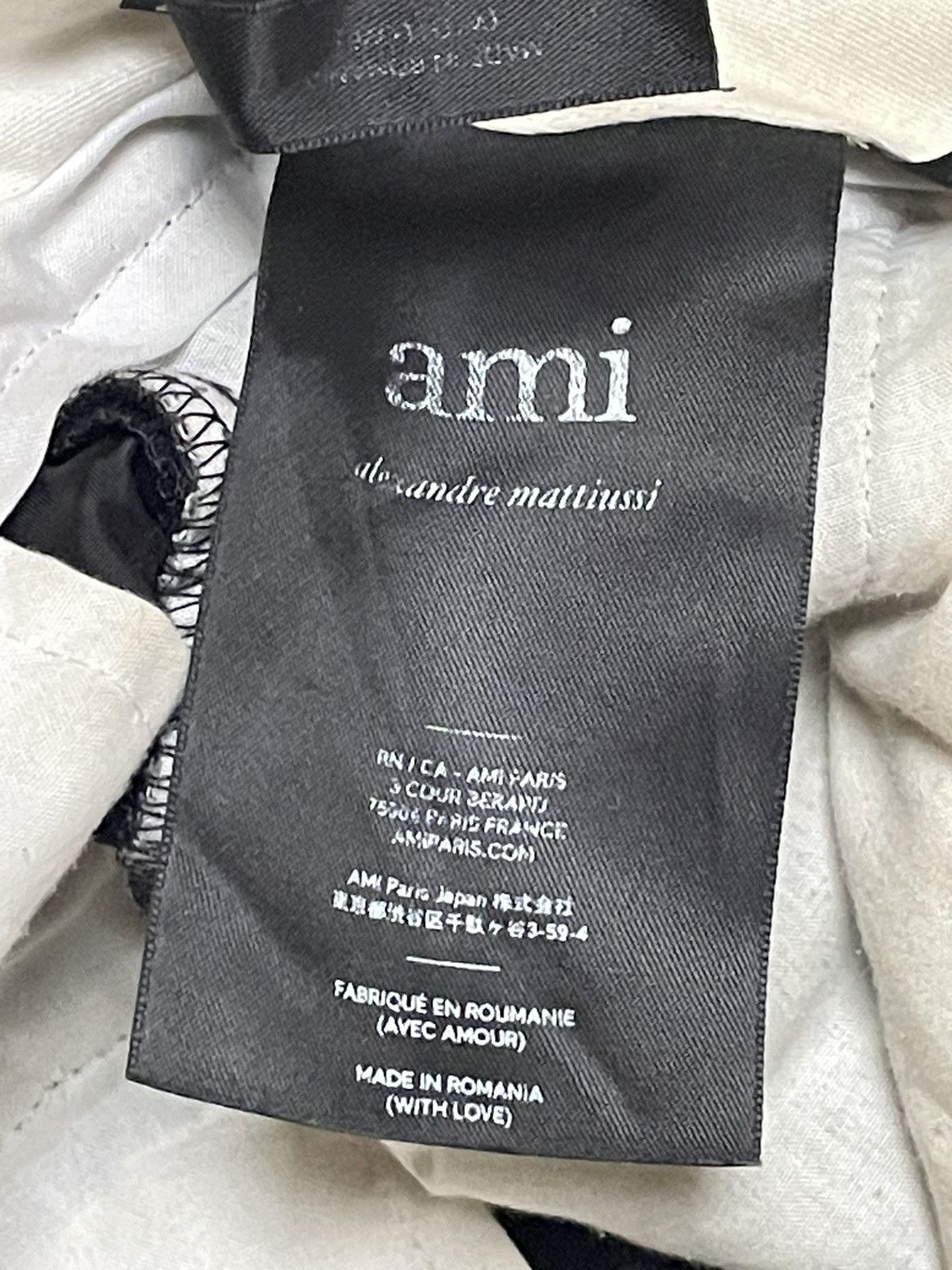 AMI AMI Black Wool Formal Trousers Size US 31 - 6 Thumbnail