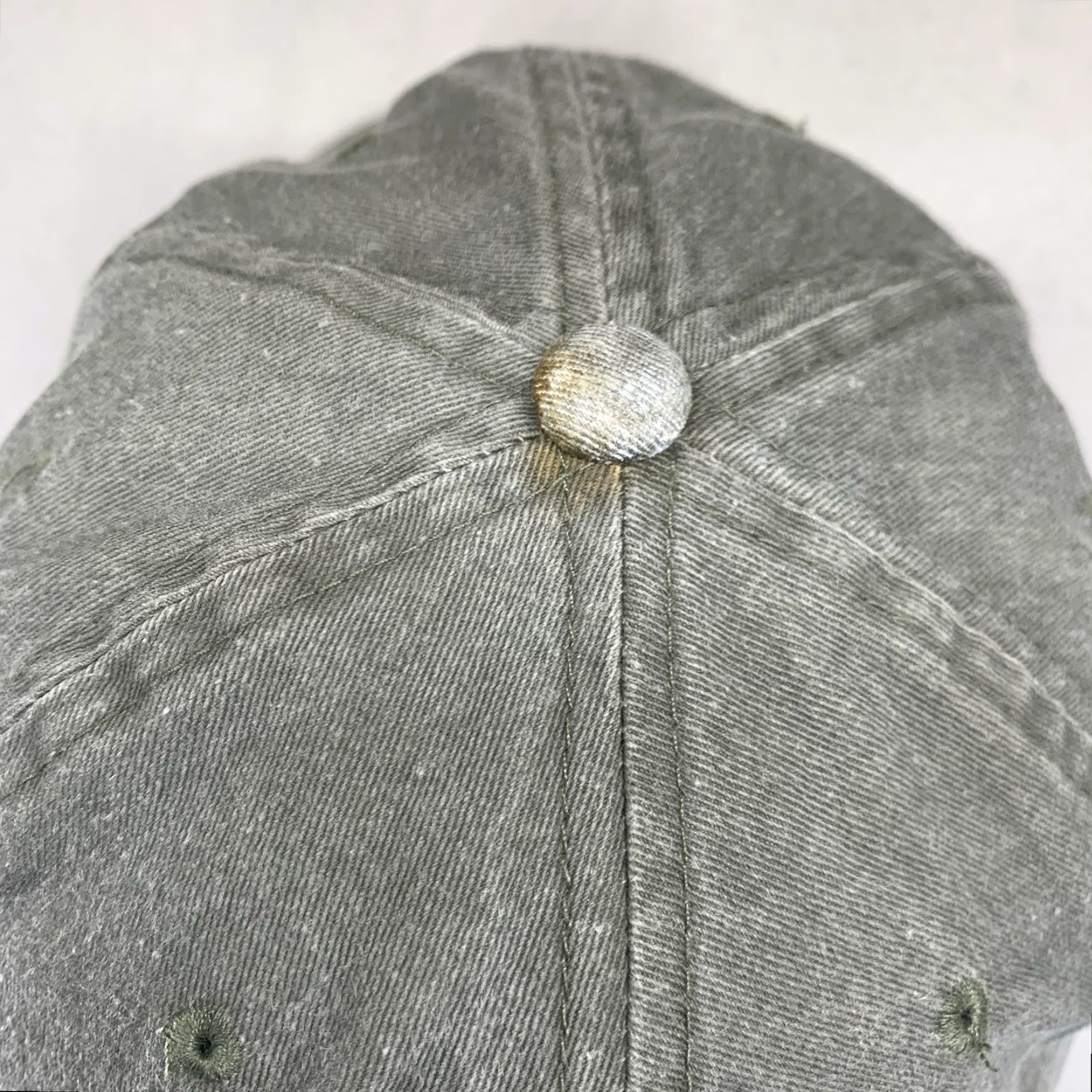 Vintage Vintage Men's CCA Texas Wildlife Canvas Baseball Hat - Adjustable Strapback, Outdoor Travel, Green Size ONE SIZE - 7 Thumbnail
