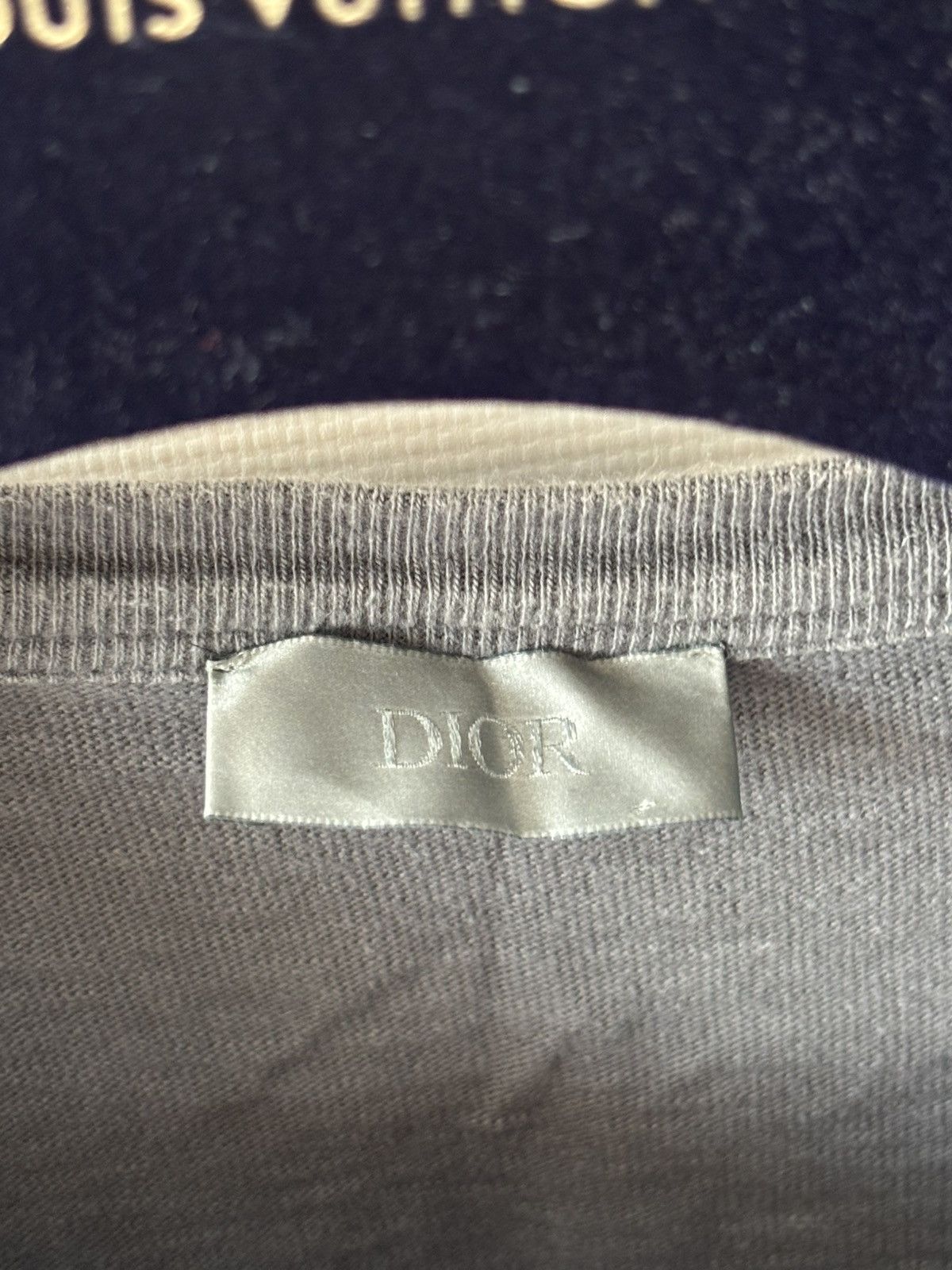 Dior Dior Slub Knit T-Shirt Size US XL / EU 56 / 4 - 4 Thumbnail